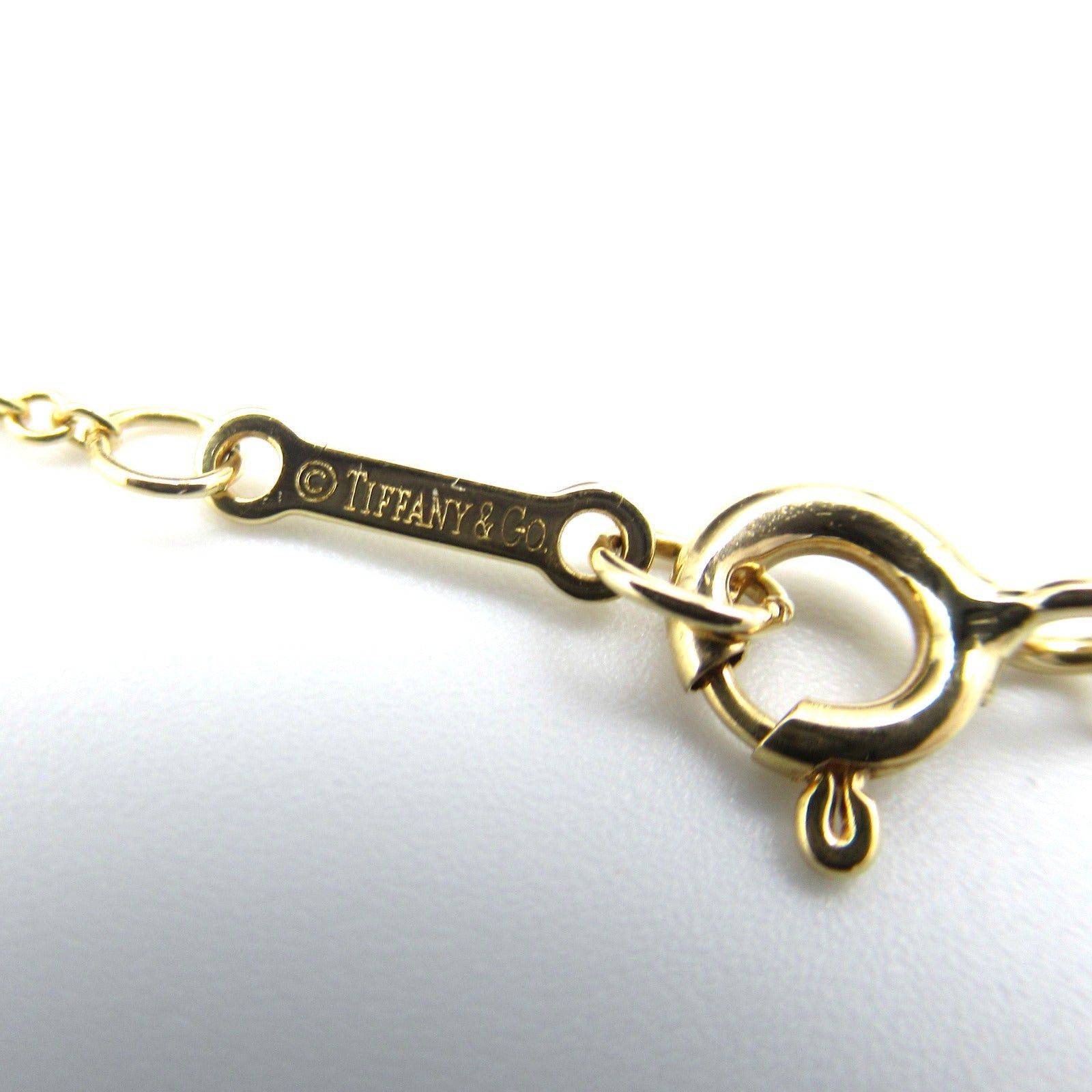 Tiffany & Co. Tiffany Co By The Yard Necklace K18 (Yellow Gold) Diamond Clear Size ONE SIZE - 4 Thumbnail