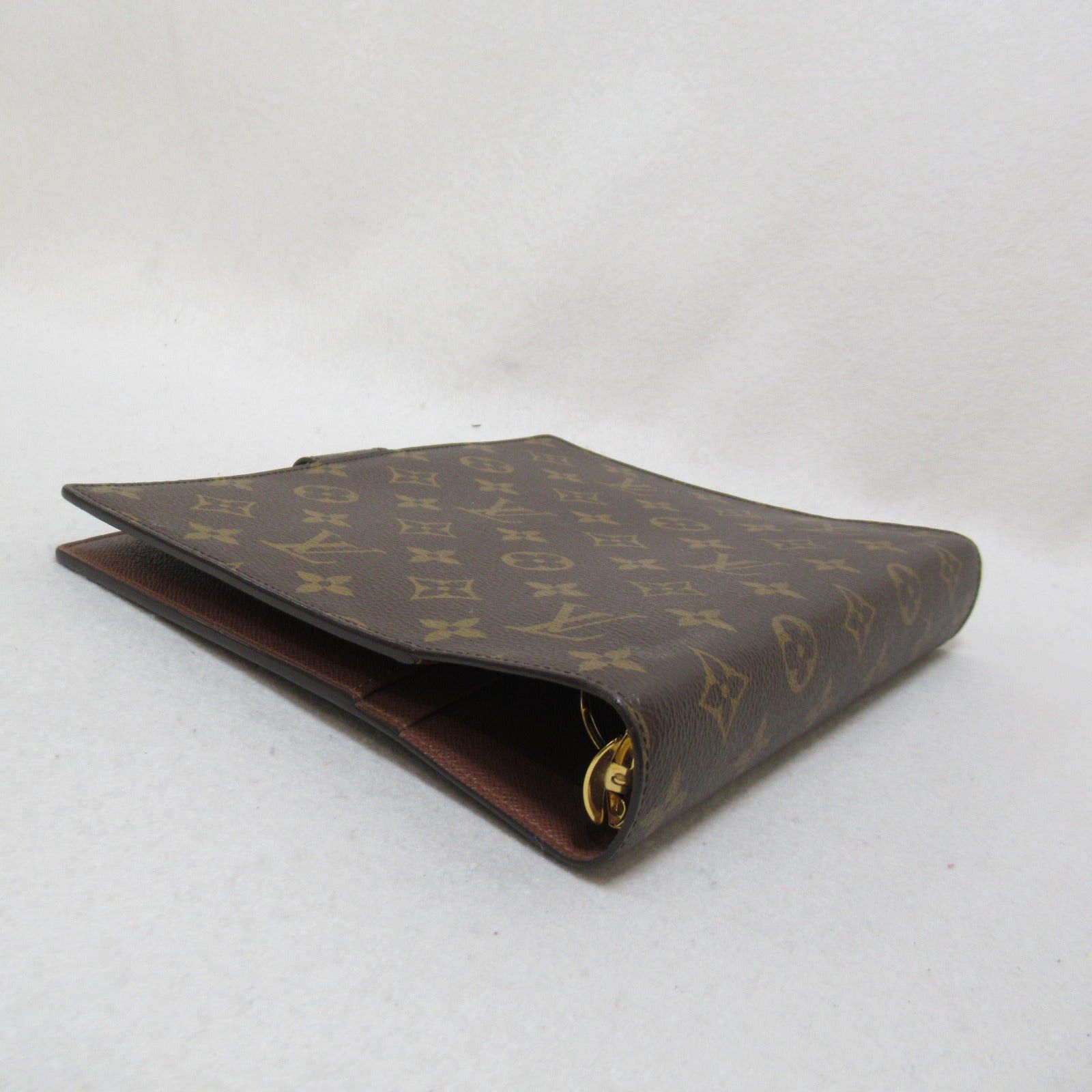 Louis Vuitton Louis Vuitton Agenda Gm Notebook Cover Others Coated Canvas Monogram Brown Size ONE SIZE - 4 Thumbnail