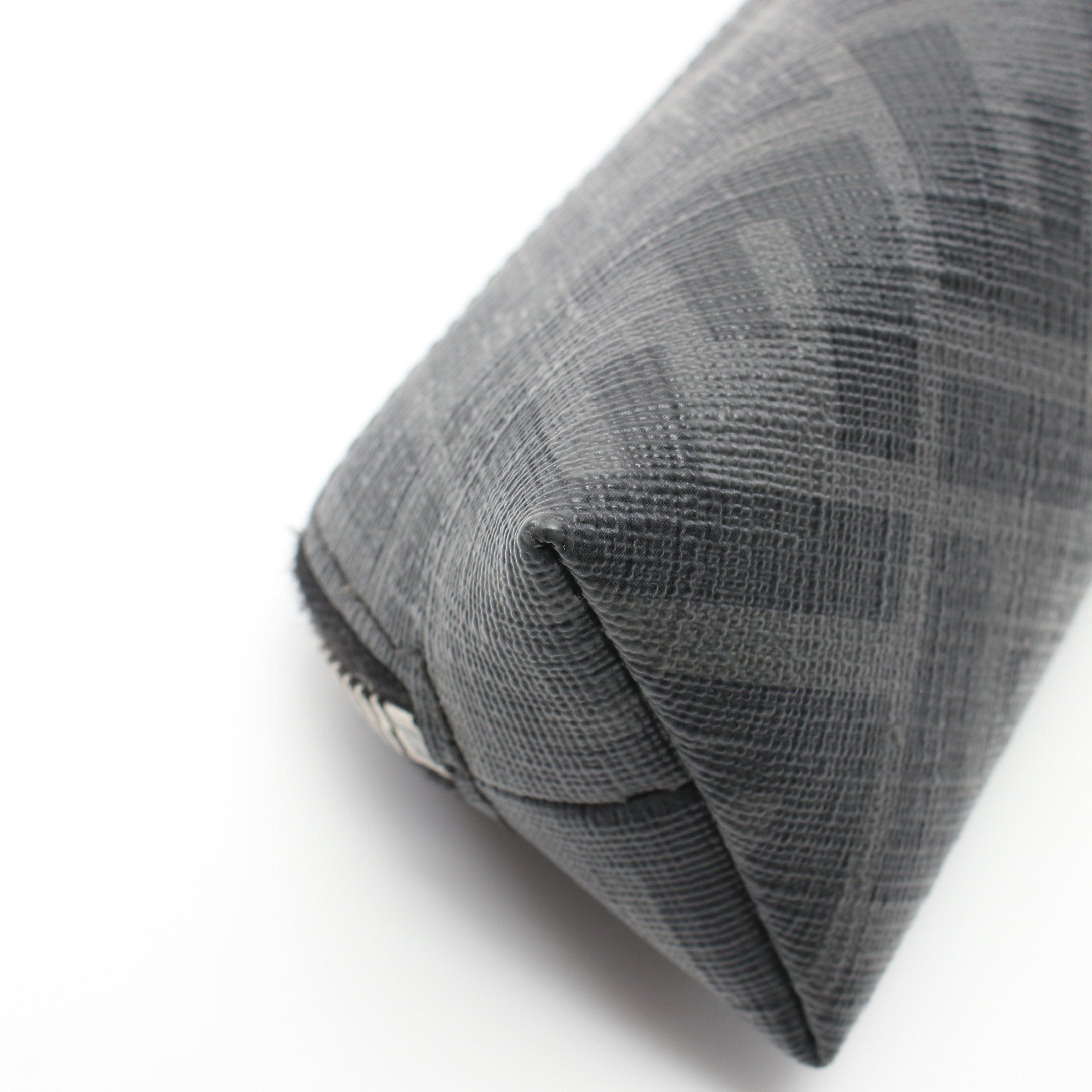 Fendi Fendi Pencil Case Leather Gray Black Size ONE SIZE - 7 Thumbnail