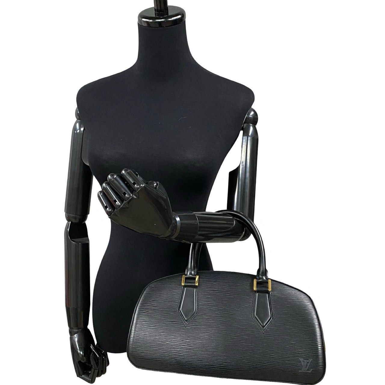 Louis Vuitton Louis Vuitton Handbag Black Leather Size ONE SIZE - 2 Thumbnail