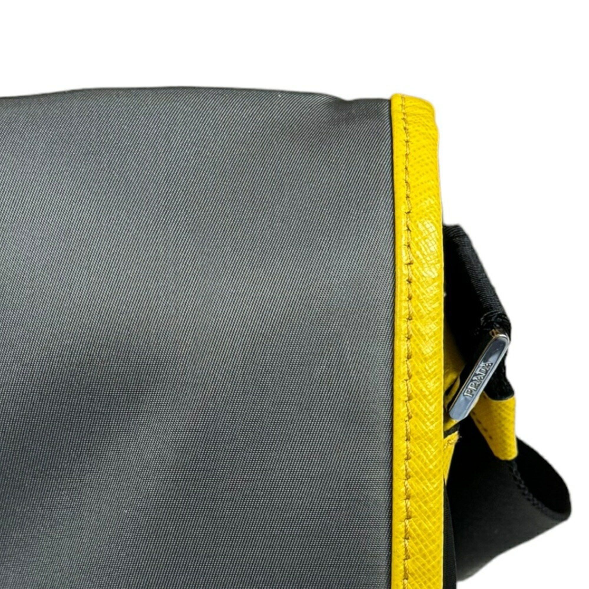 Prada Prada Shoulder Bag Nylon 2VD769 Black Men's PRADA Size ONE SIZE - 8 Thumbnail