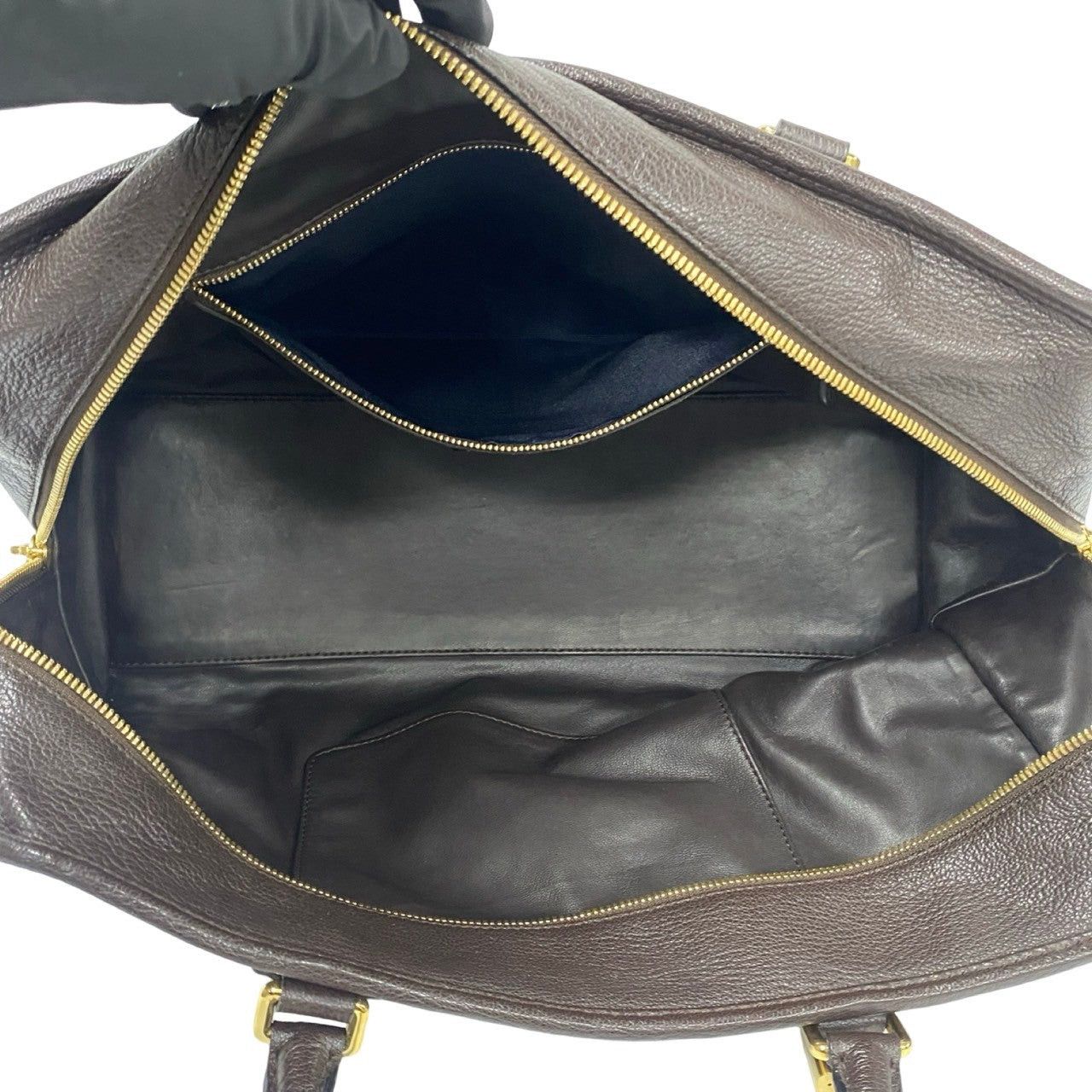 Loewe Loewe Handbag Brown Leather Size ONE SIZE - 9 Thumbnail