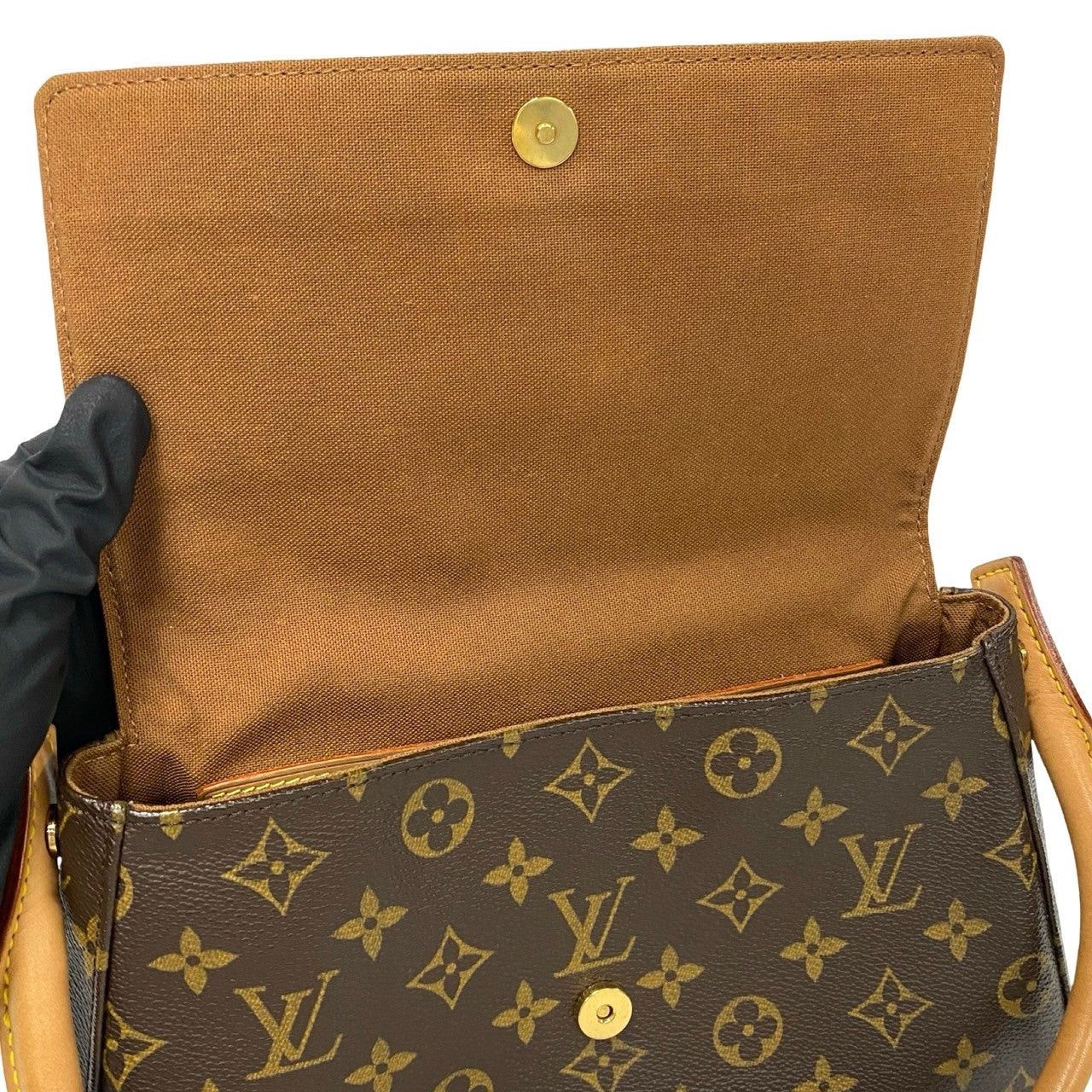 Louis Vuitton Louis Vuitton Handbag Brown Leather Size ONE SIZE - 7 Thumbnail