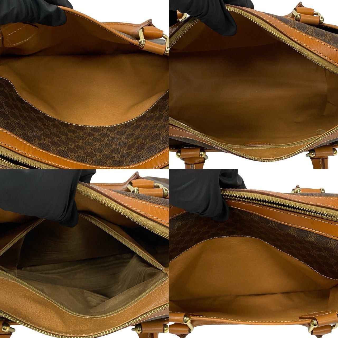 Celine Celine Handbag Brown Leather Size ONE SIZE - 8 Thumbnail