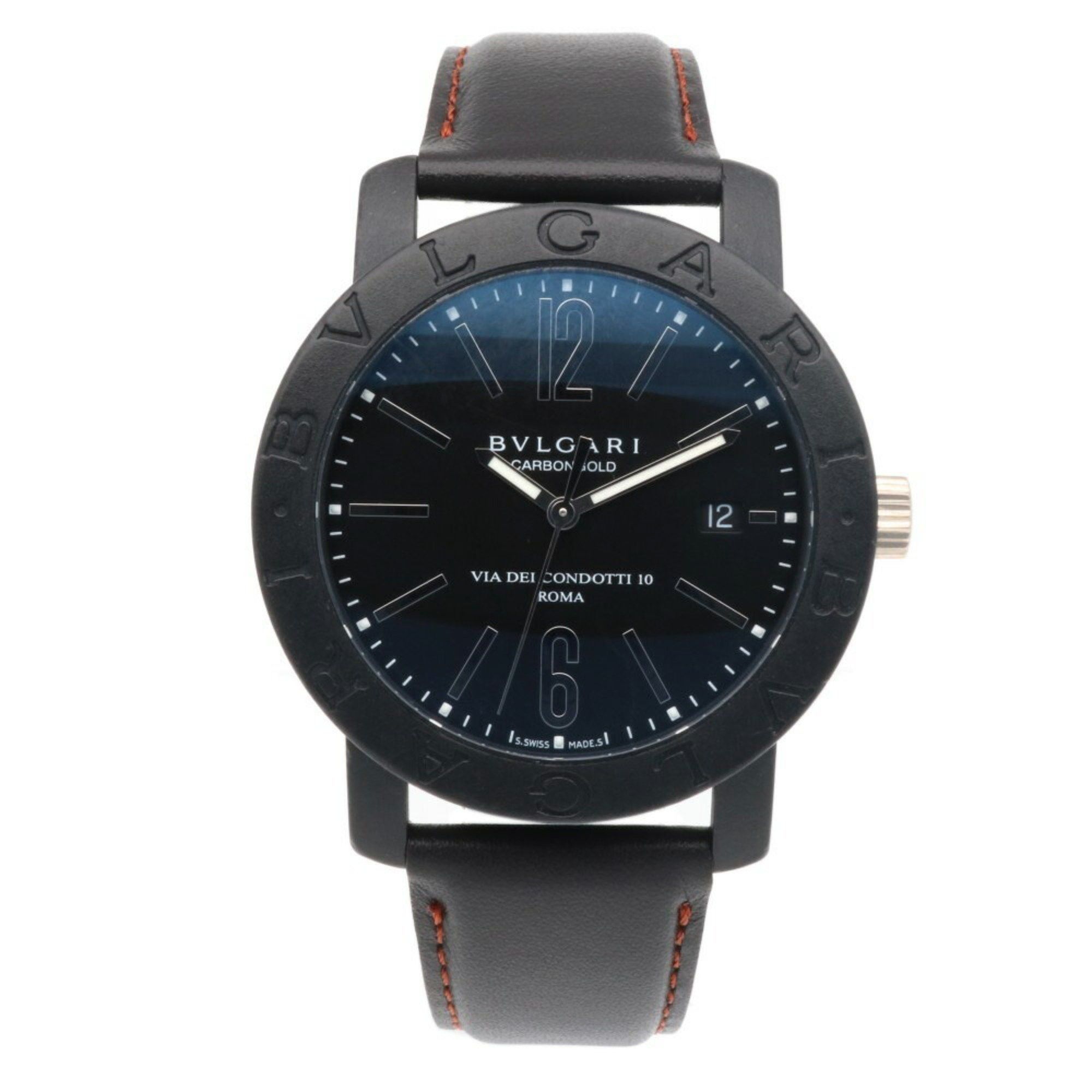 Bvlgari BVLGARI Wristwatch Titanium BB40CL Automatic Men's Overhauled RWA01000000005068 Size ONE SIZE - 8 Thumbnail