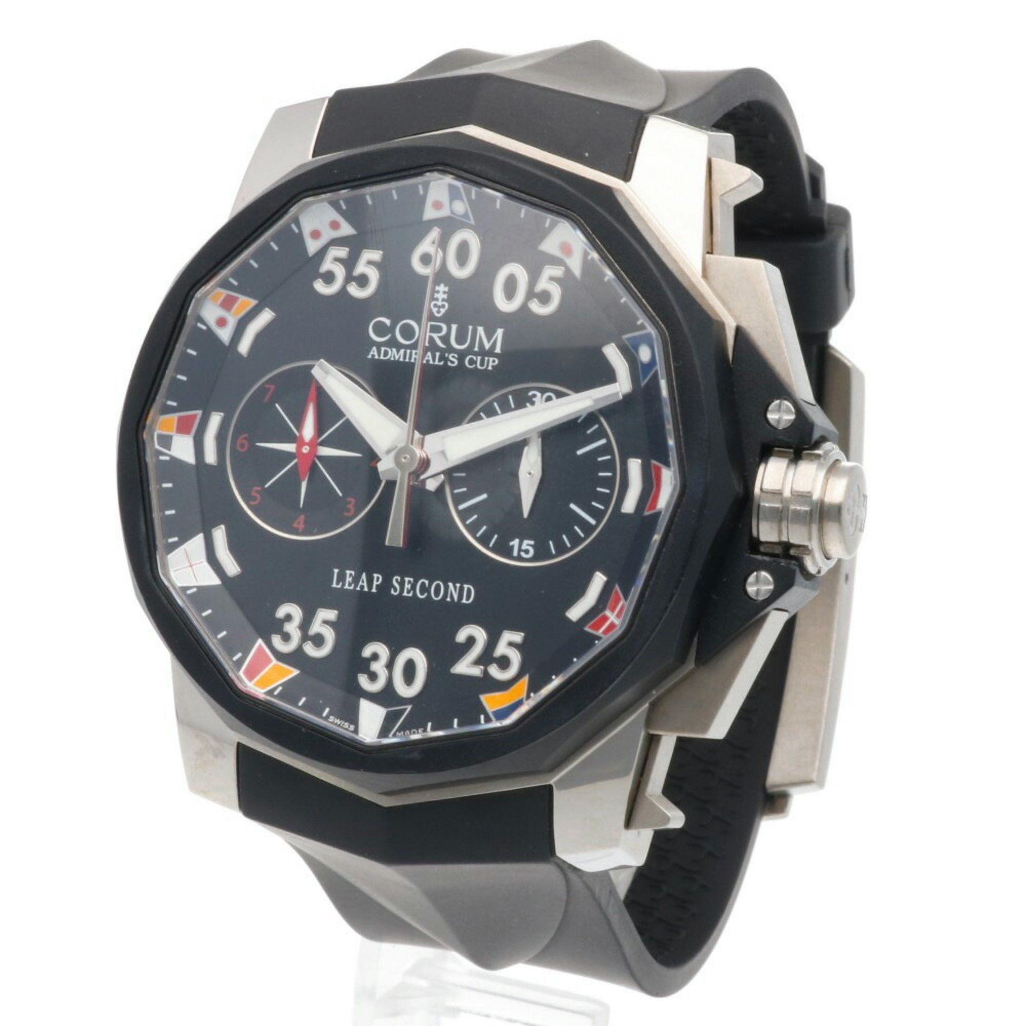 Corum Corum Admiral's Cup Leap Seconds Watch Titanium 01.0034 Automatic Men's CORUM Manufacturer's Finished RWA01000000004832 Size ONE SIZE - 3 Thumbnail