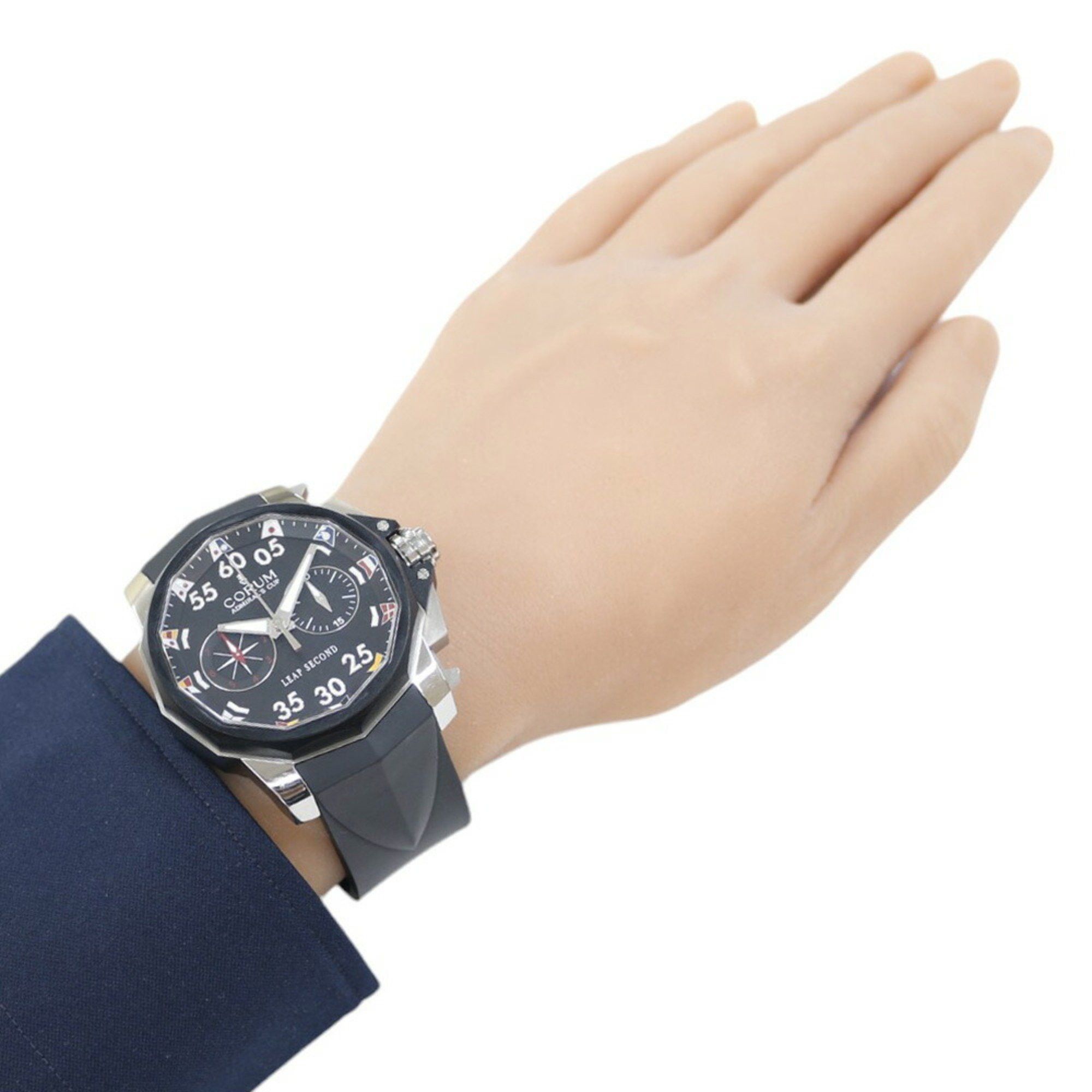 Corum Corum Admiral's Cup Leap Seconds Watch Titanium 01.0034 Automatic Men's CORUM Manufacturer's Finished RWA01000000004832 Size ONE SIZE - 2 Thumbnail
