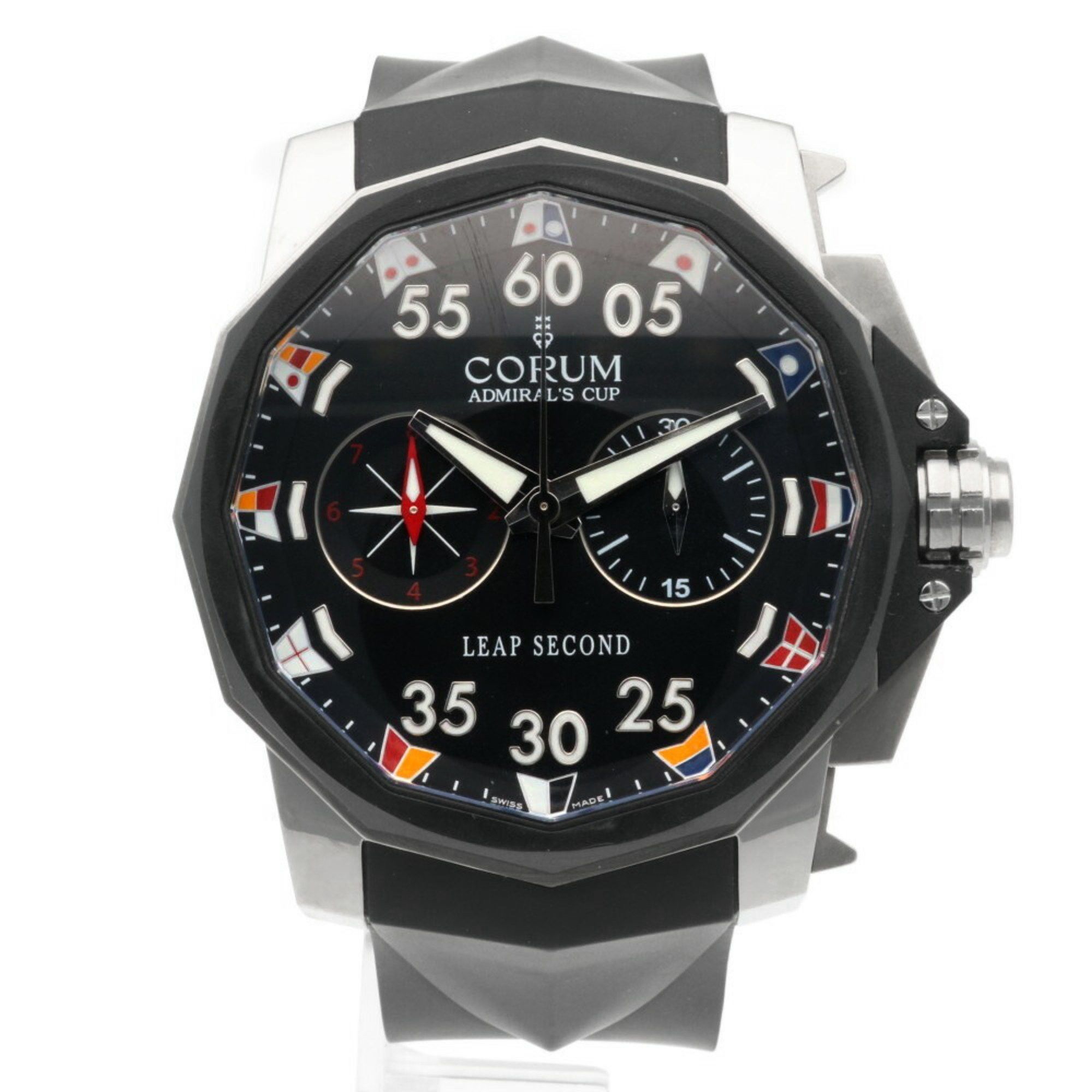 Corum Corum Admiral's Cup Leap Seconds Watch Titanium 01.0034 Automatic Men's CORUM Manufacturer's Finished RWA01000000004832 Size ONE SIZE - 8 Thumbnail