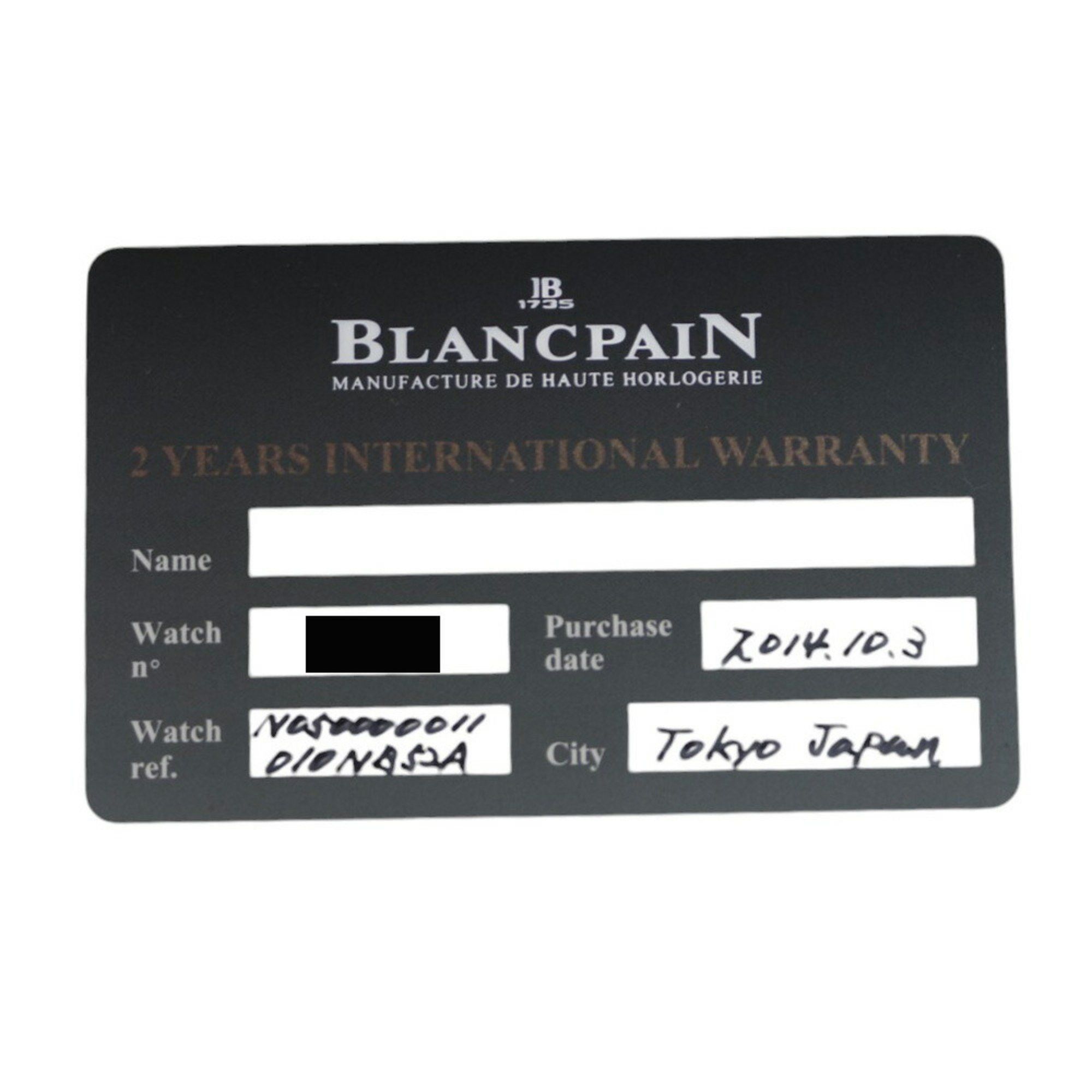 Other Blancpain Fifty Fathoms Bathyscaphe Watch, Stainless Steel Automatic, Men's, Size ONE SIZE - 9 Thumbnail