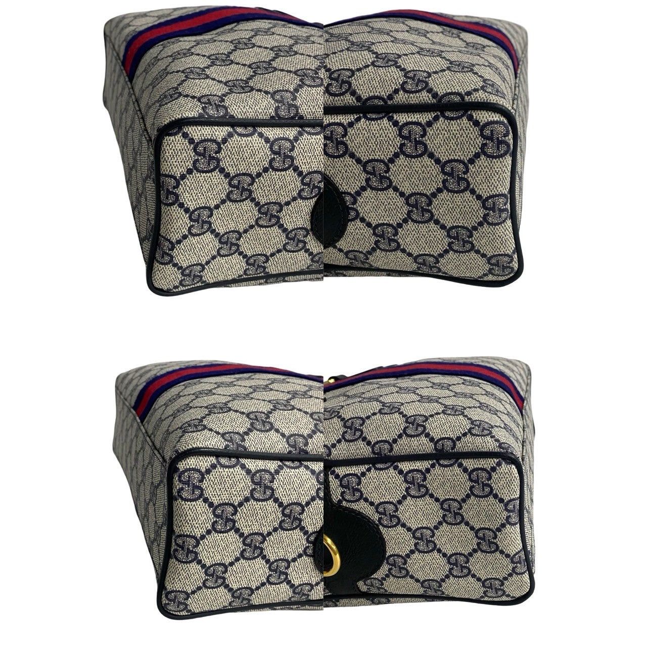 Gucci Gucci Handbag Navy Leather Size ONE SIZE - 7 Thumbnail