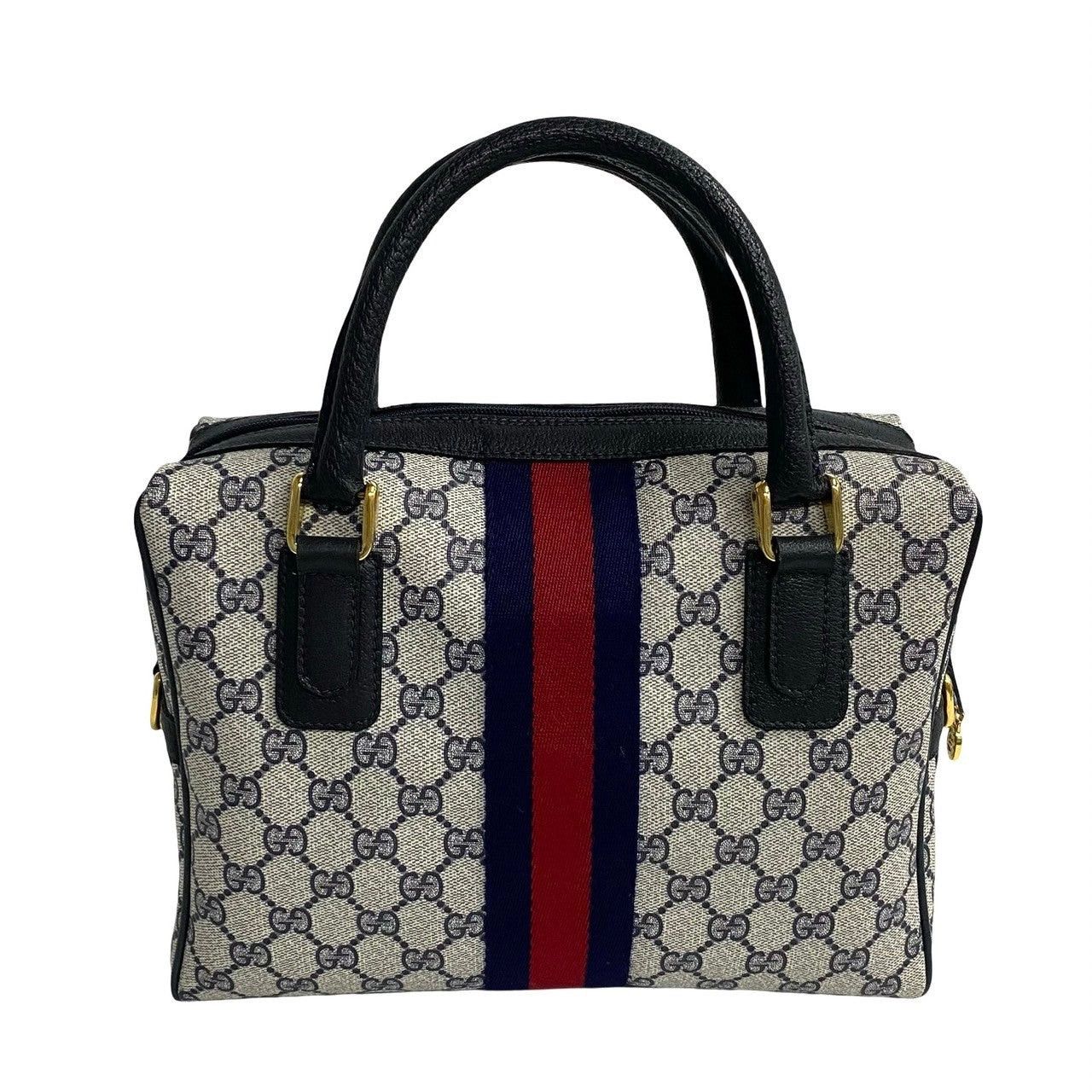 Gucci Gucci Handbag Navy Leather Size ONE SIZE - 4 Thumbnail