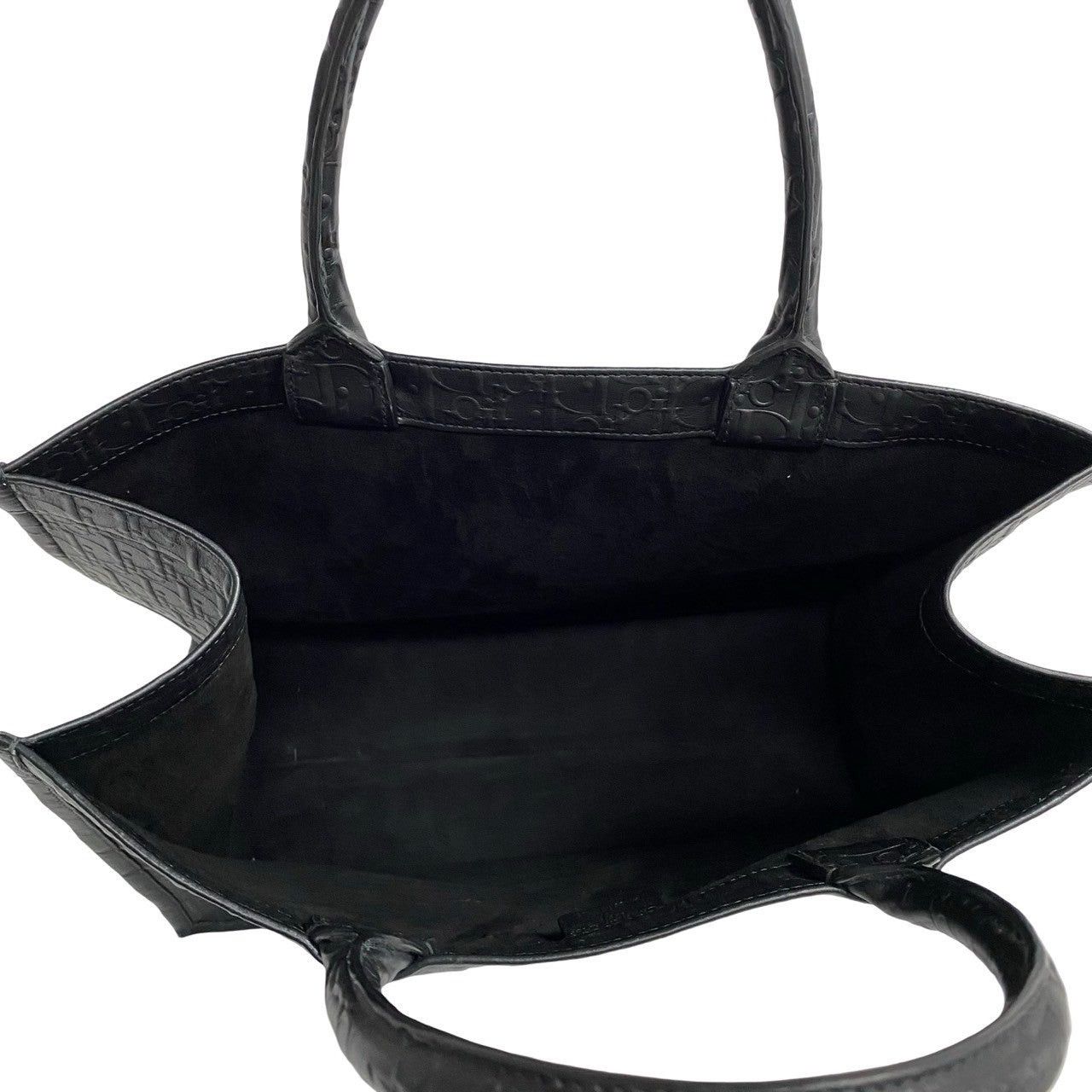 Dior Dior Tote Bag Black Leather Size ONE SIZE - 8 Thumbnail