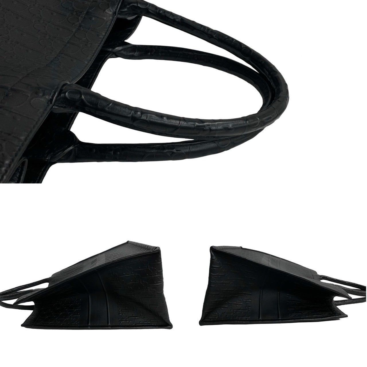 Dior Dior Tote Bag Black Leather Size ONE SIZE - 5 Thumbnail