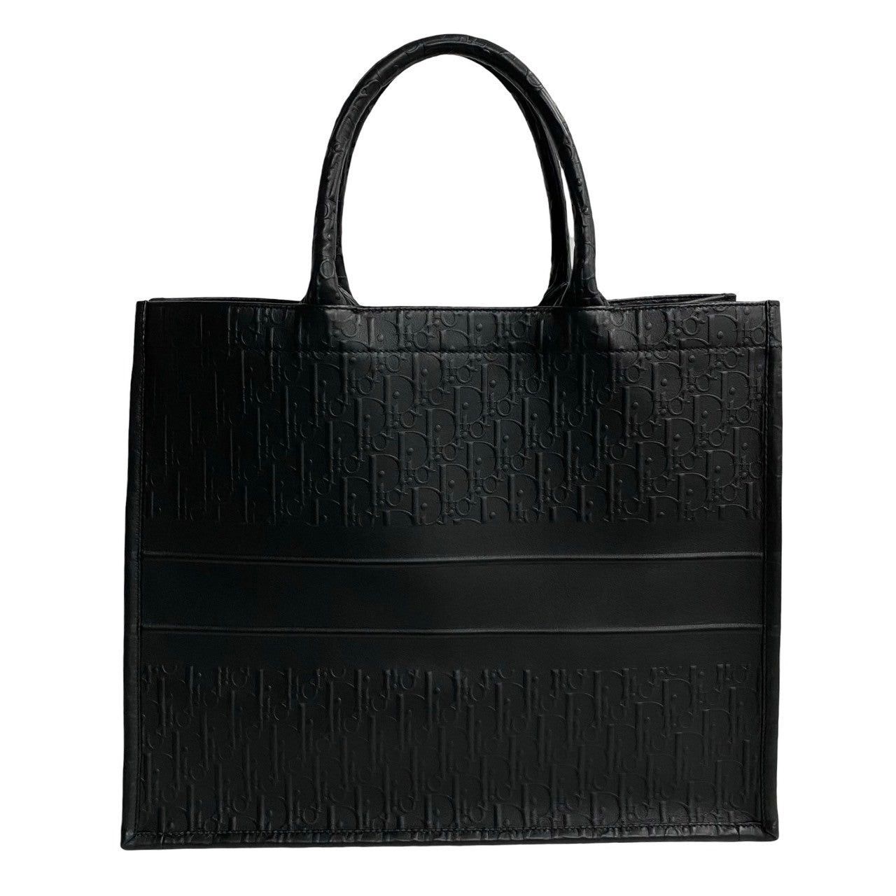 Dior Dior Tote Bag Black Leather Size ONE SIZE - 4 Thumbnail