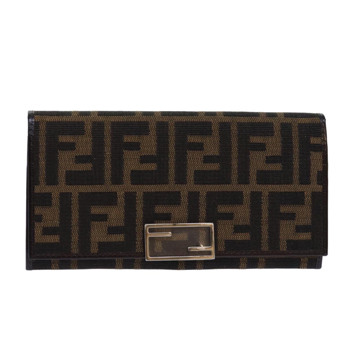 Fendi Zucca Brown Canvas Wallet (Pre-Owned) Size ONE SIZE - 14 Thumbnail