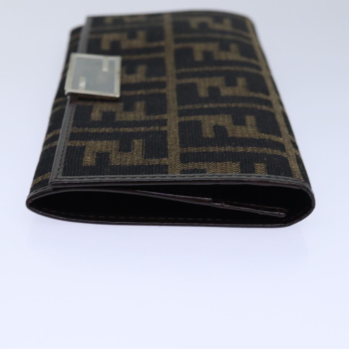 Fendi Zucca Brown Canvas Wallet (Pre-Owned) Size ONE SIZE - 8 Thumbnail