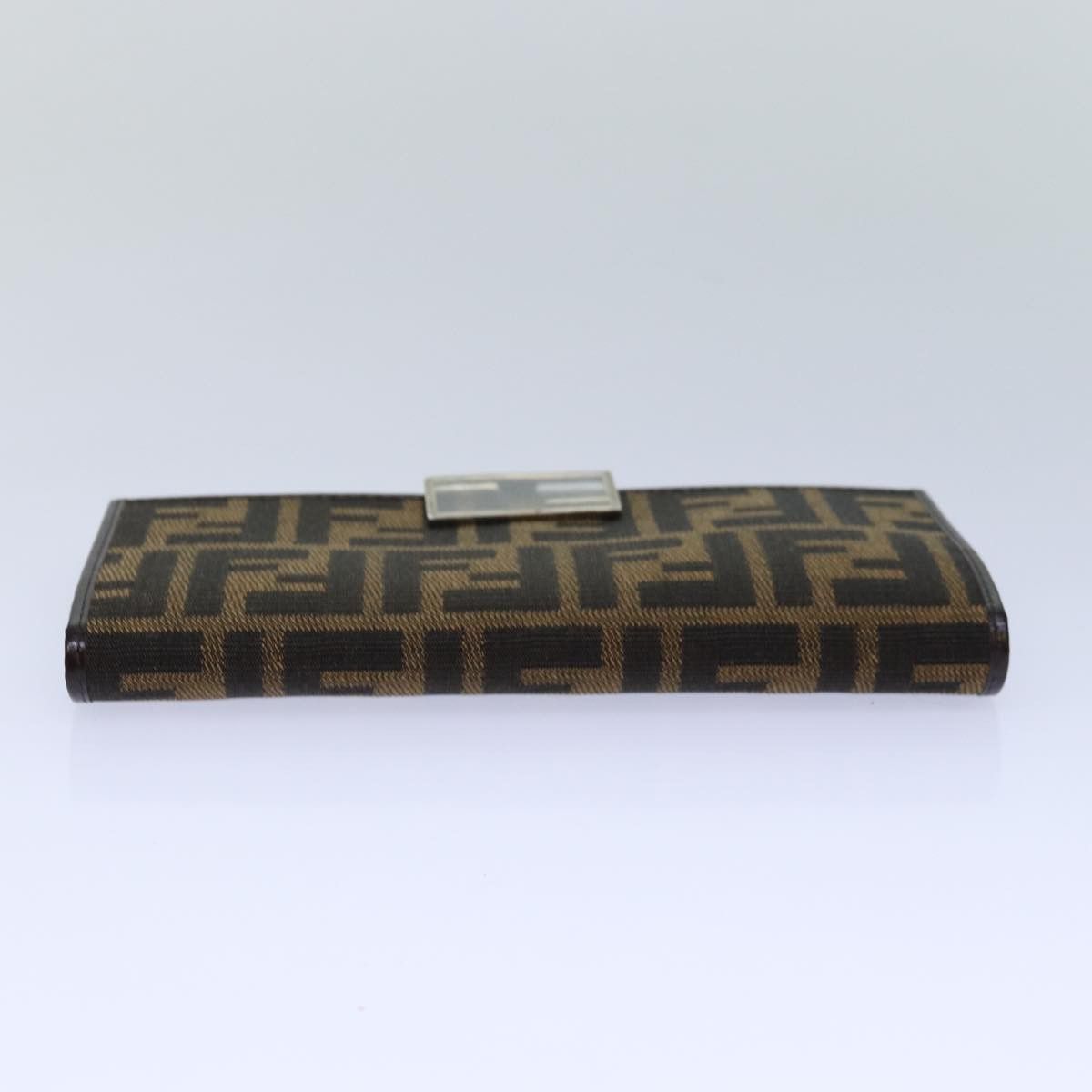 Fendi Zucca Brown Canvas Wallet (Pre-Owned) Size ONE SIZE - 3 Thumbnail