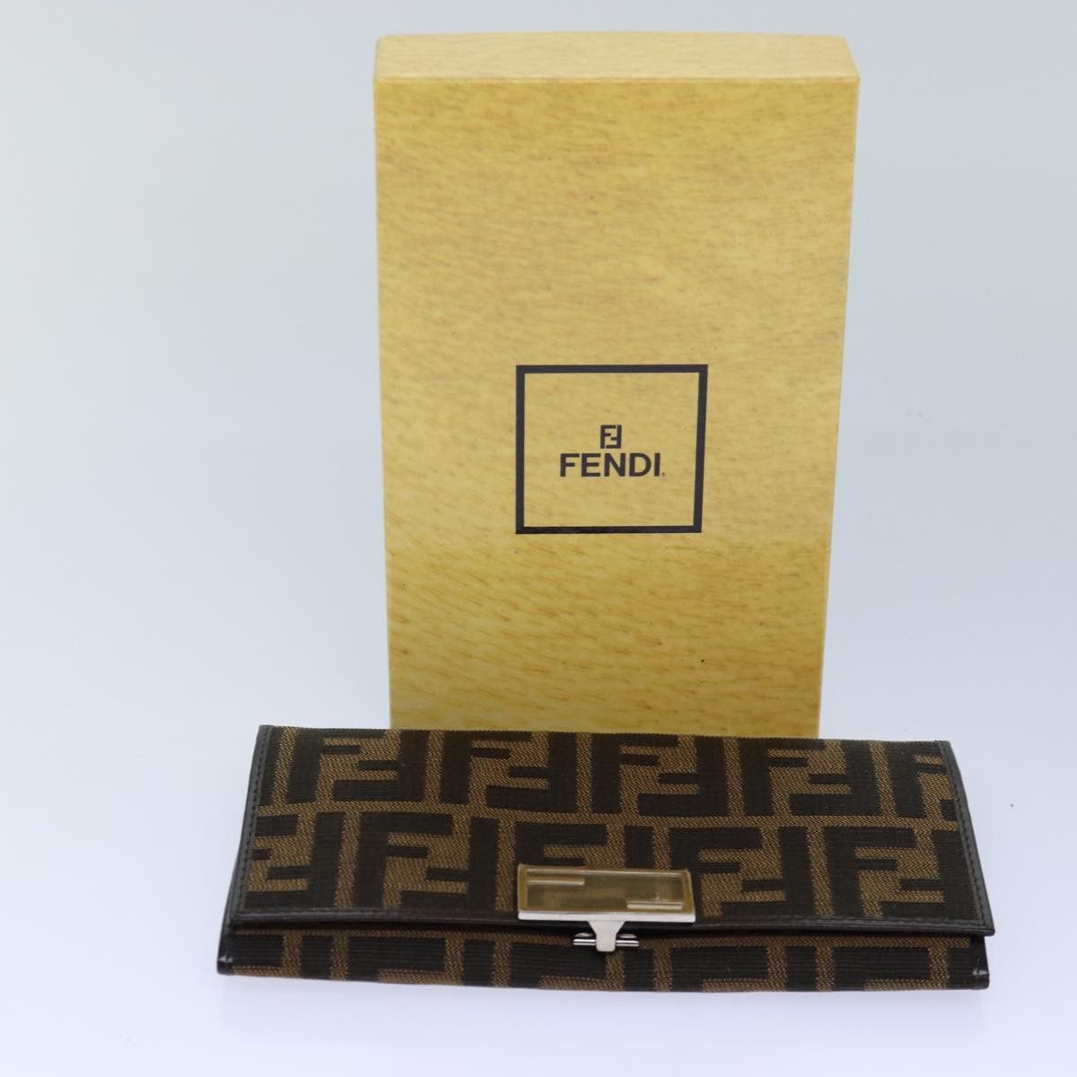 Fendi Zucca Brown Canvas Wallet (Pre-Owned) Size ONE SIZE - 7 Thumbnail