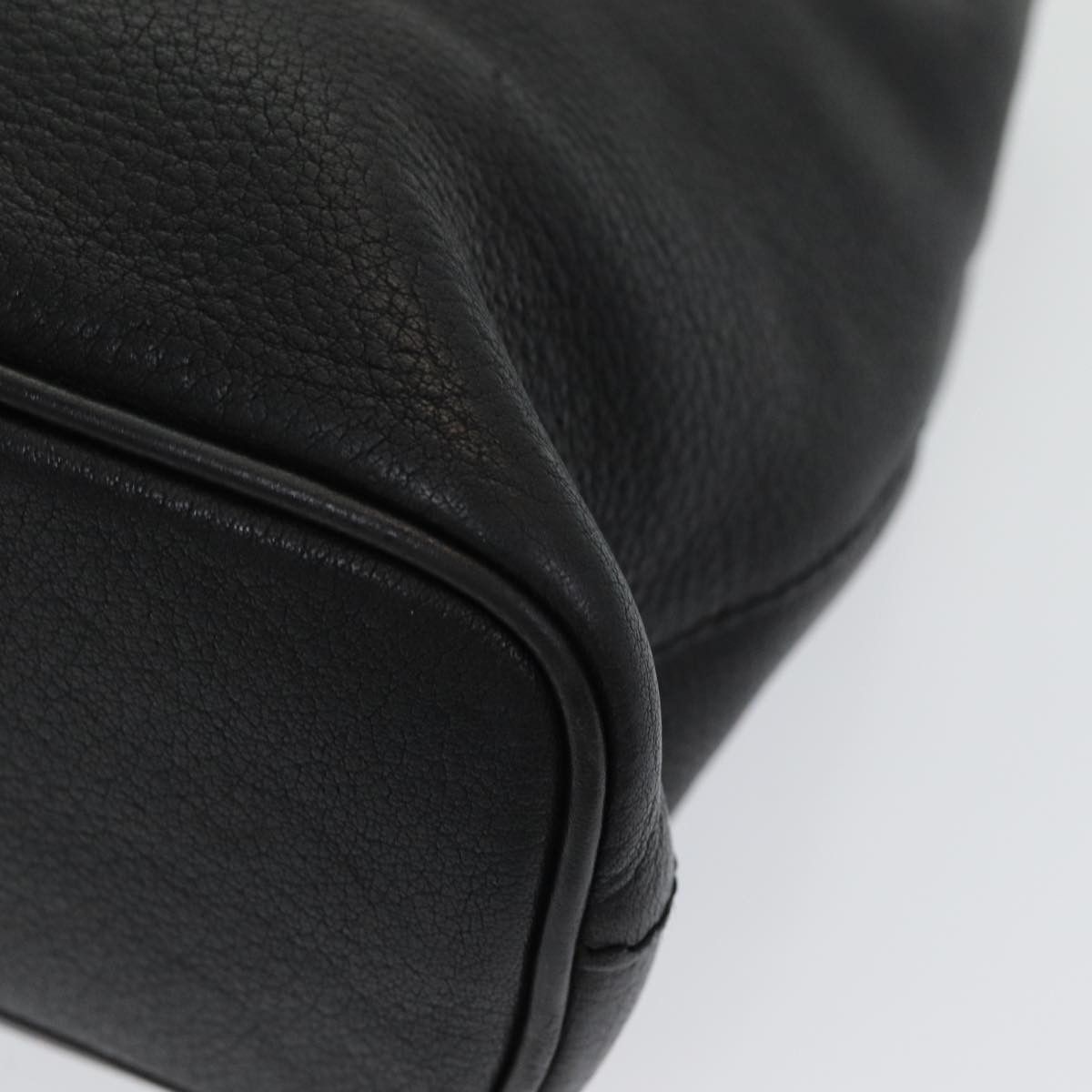 Burberry Nova Check Black Leather Handbag (Pre-Owned) Size ONE SIZE - 11 Thumbnail