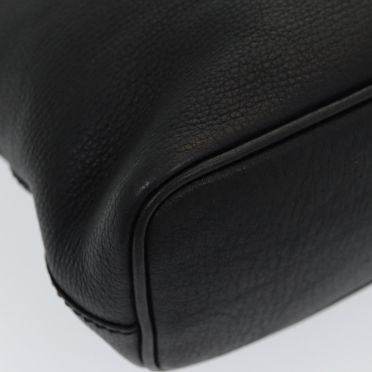 Burberry Nova Check Black Leather Handbag (Pre-Owned) Size ONE SIZE - 12 Thumbnail
