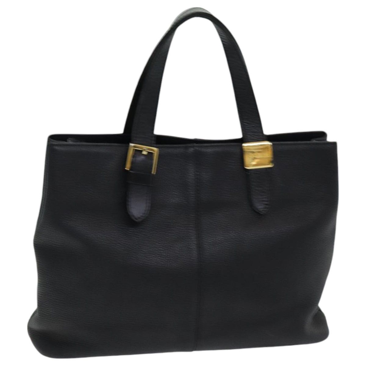 Burberry Nova Check Black Leather Handbag (Pre-Owned) Size ONE SIZE - 13 Thumbnail