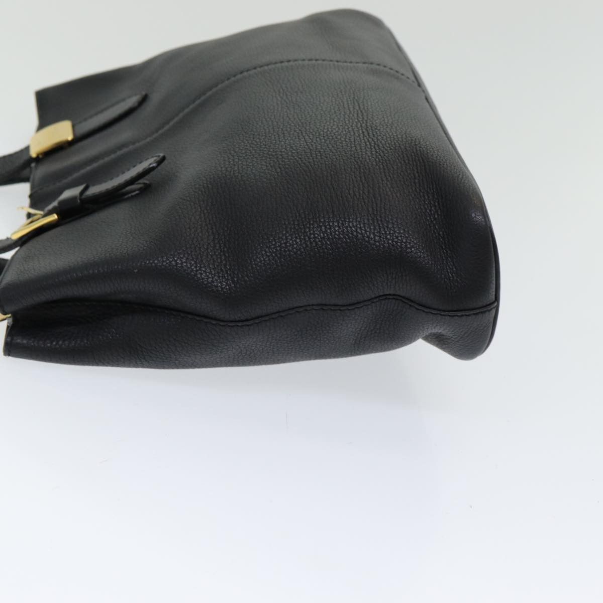 Burberry Nova Check Black Leather Handbag (Pre-Owned) Size ONE SIZE - 5 Thumbnail