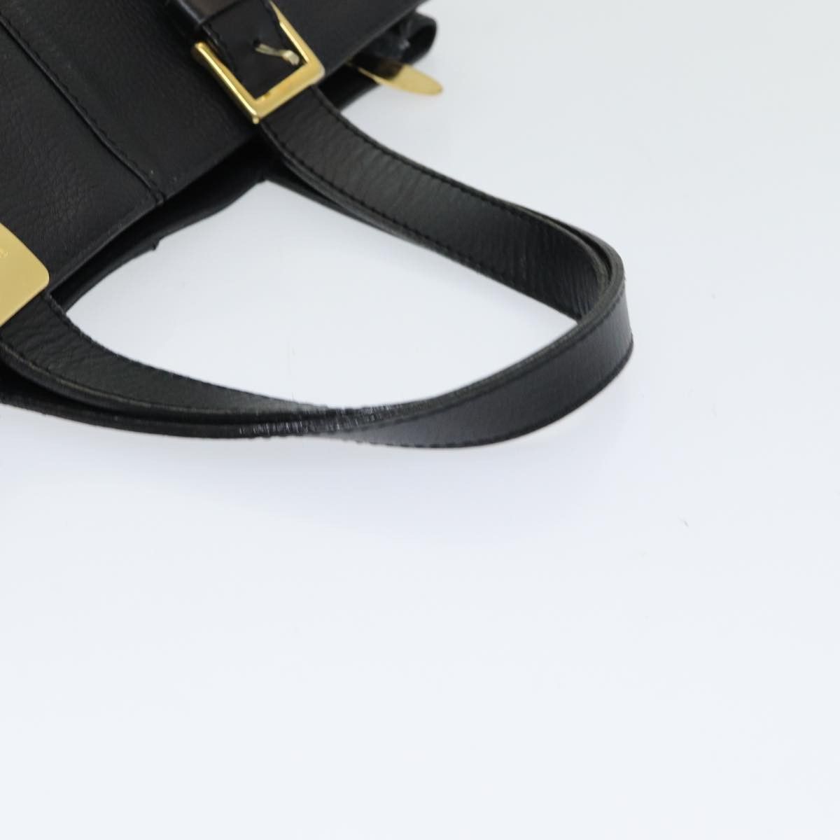 Burberry Nova Check Black Leather Handbag (Pre-Owned) Size ONE SIZE - 9 Thumbnail