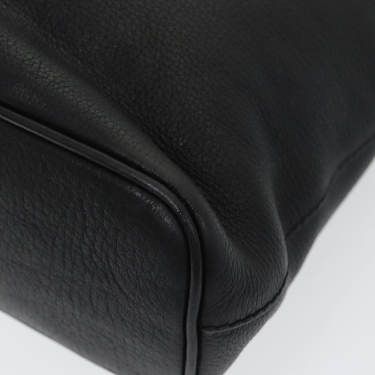 Burberry Nova Check Black Leather Handbag (Pre-Owned) Size ONE SIZE - 14 Thumbnail