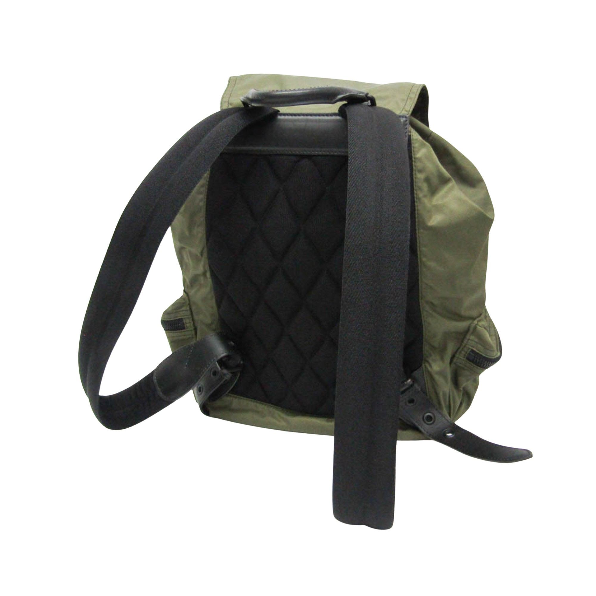 Burberry Khaki Synthetic Backpack Bag (Pre-Owned) Size ONE SIZE - 2 Thumbnail