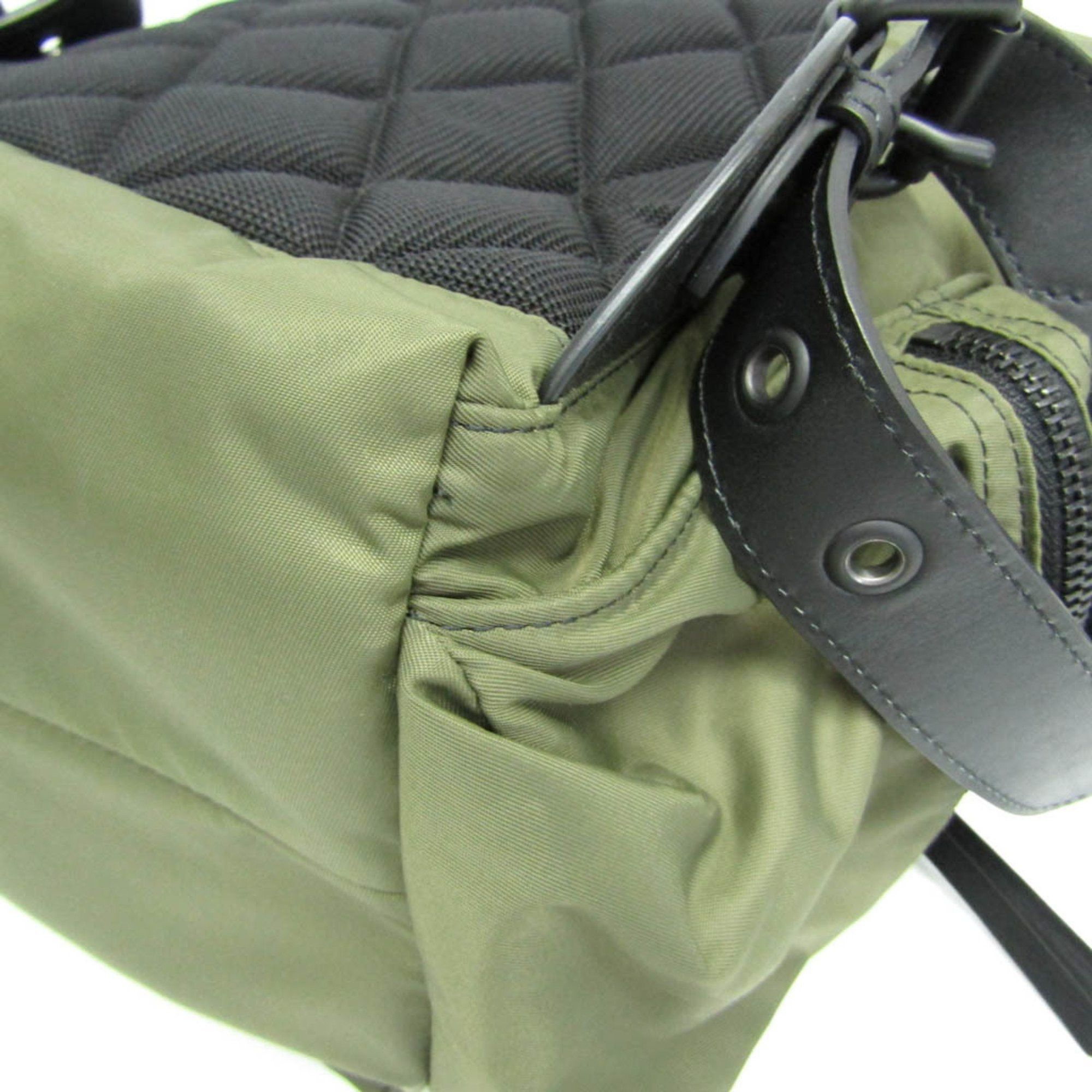Burberry Khaki Synthetic Backpack Bag (Pre-Owned) Size ONE SIZE - 7 Thumbnail