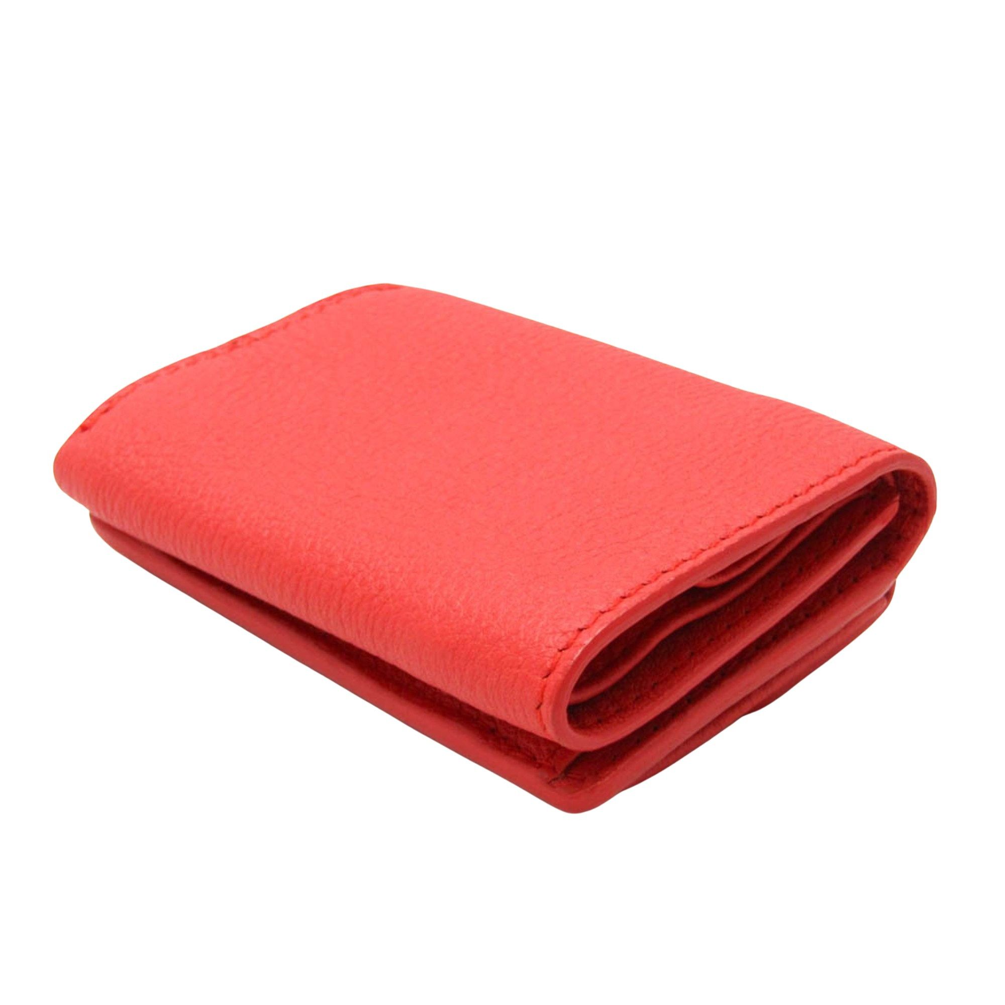 Balenciaga Essential Orange Leather Wallet (Pre-Owned) Size ONE SIZE - 2 Thumbnail