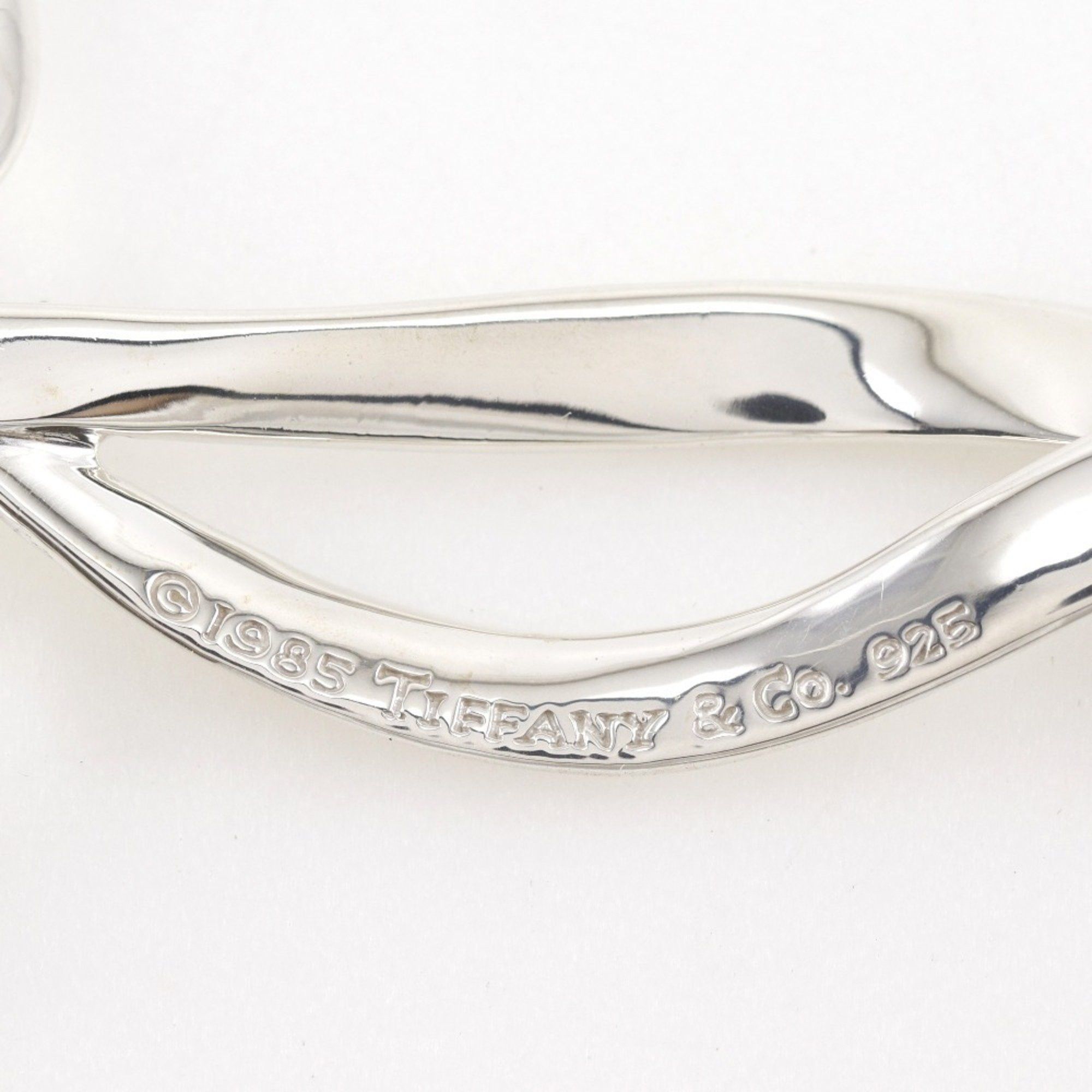 Tiffany & Co. Tiffany TIFFANY&Co. Ribbon Brooch Silver 925 Approx. 15.4g Ladies Size ONE SIZE - 5 Thumbnail