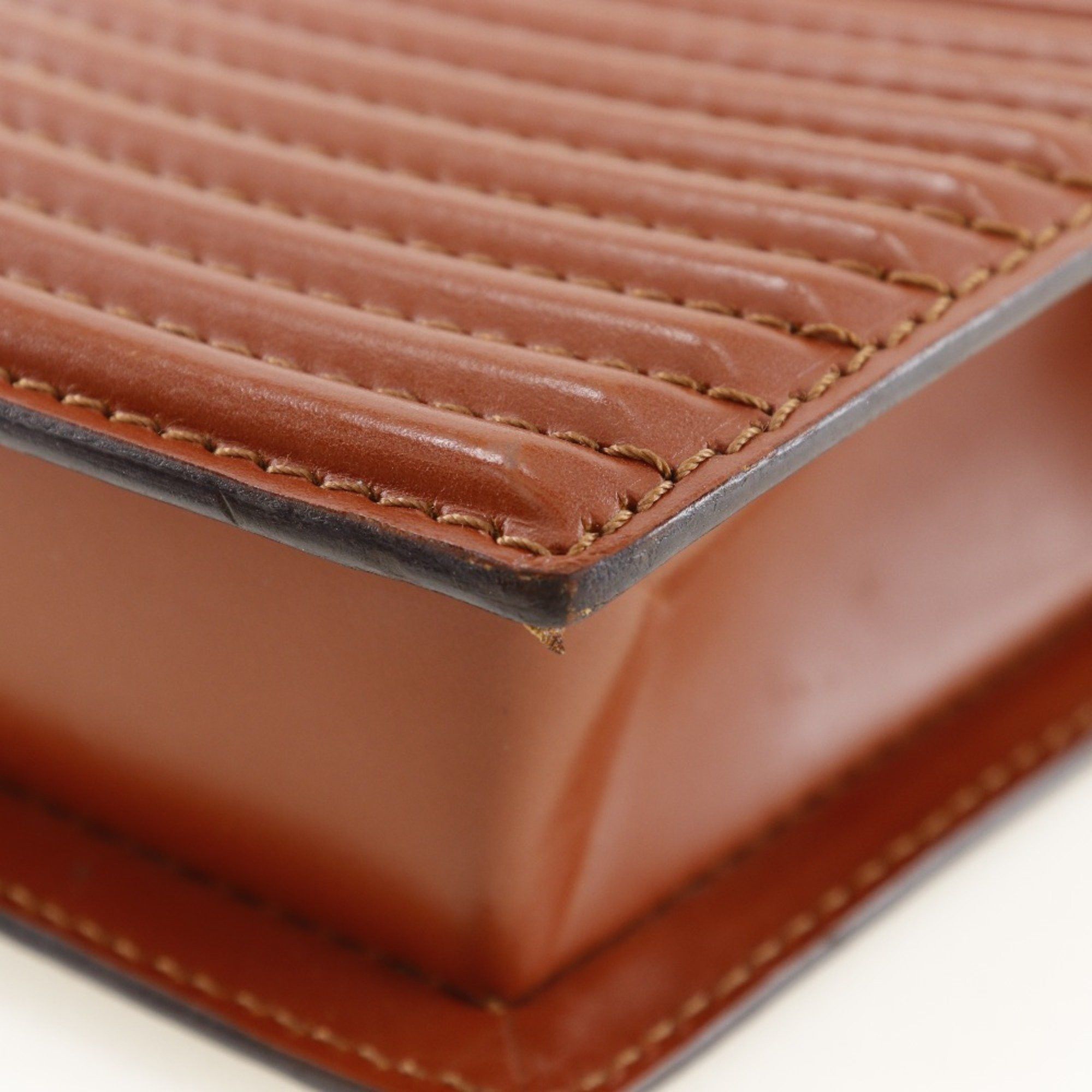 Louis Vuitton Louis Vuitton Prebourg Shoulder Bag Clutch M52563 Epi Leather Kenya Brown 1991 VI1921 2way Turnlock Women's Size ONE SIZE - 5 Thumbnail