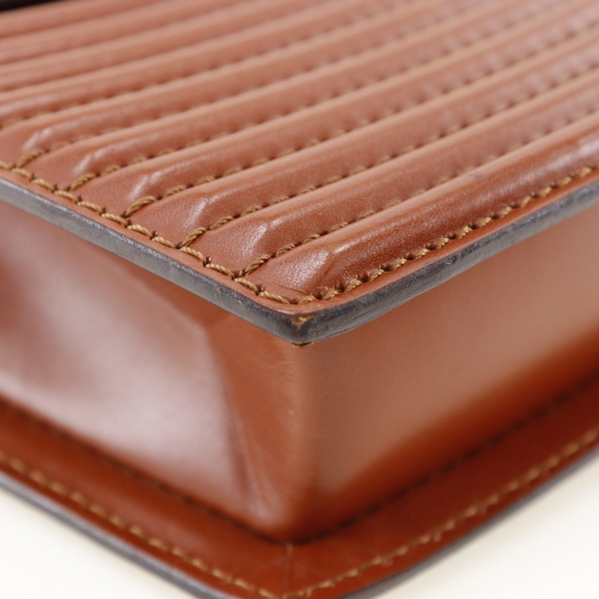 Louis Vuitton Louis Vuitton Prebourg Shoulder Bag Clutch M52563 Epi Leather Kenya Brown 1991 VI1921 2way Turnlock Women's Size ONE SIZE - 4 Thumbnail