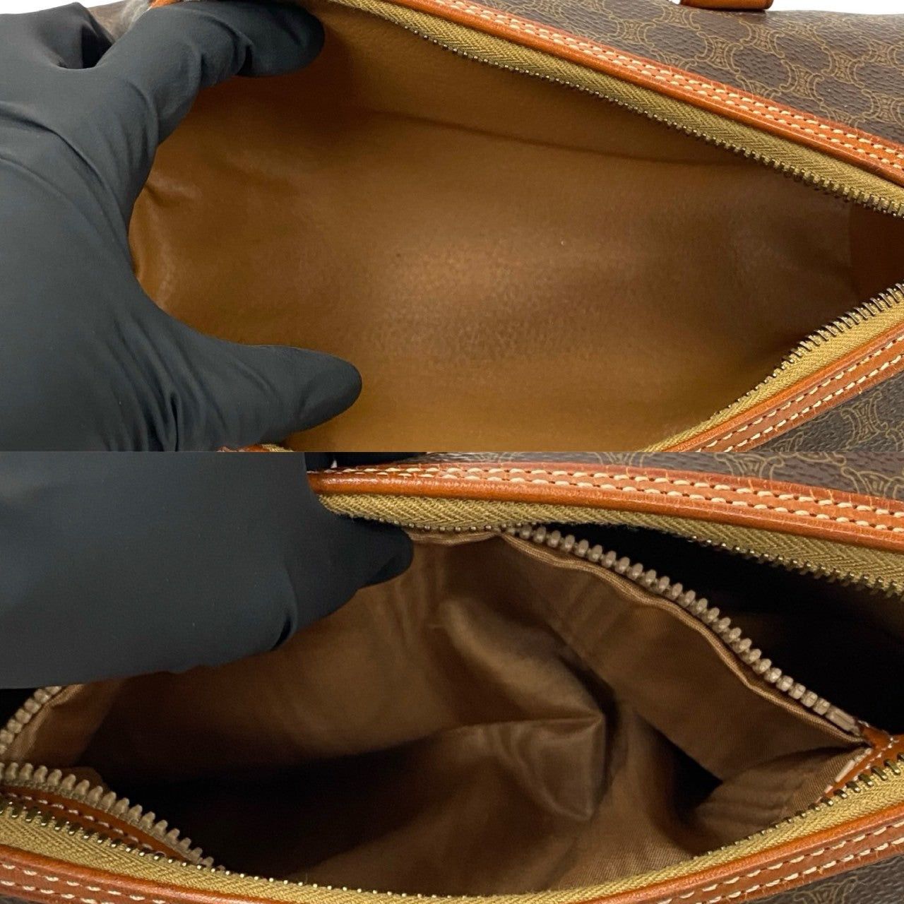 Celine Celine Handbag Brown Leather Size ONE SIZE - 8 Thumbnail