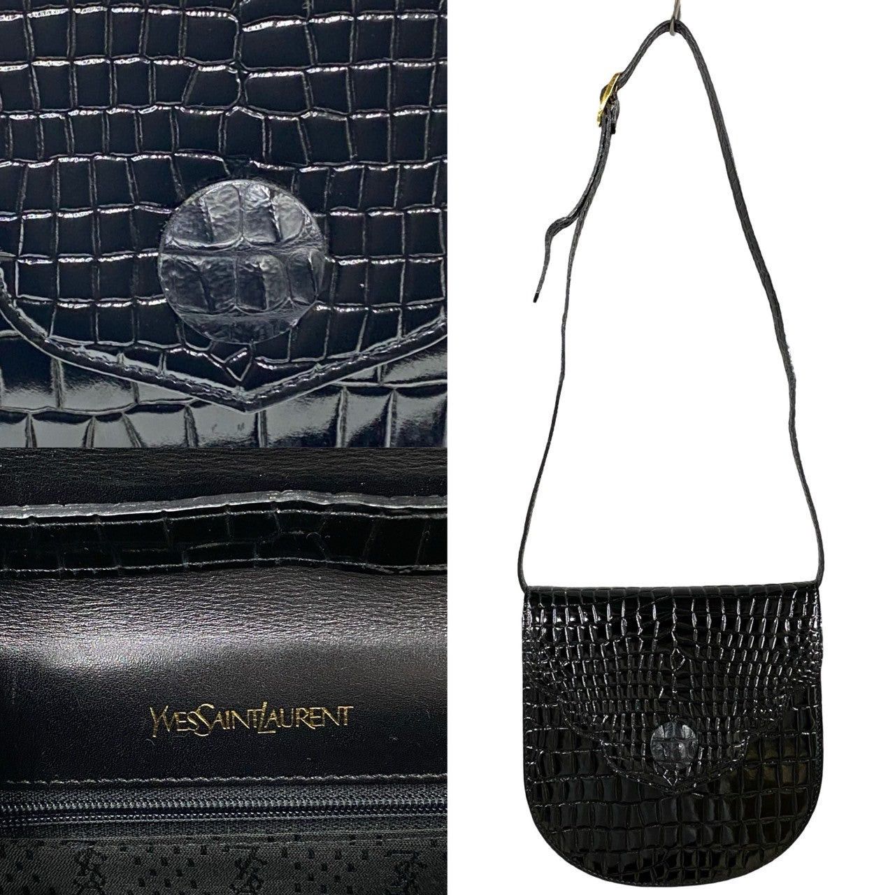 Yves Saint Laurent Yves Saint Laurent Shoulder Bag Black Undefined Size ONE SIZE - 3 Thumbnail