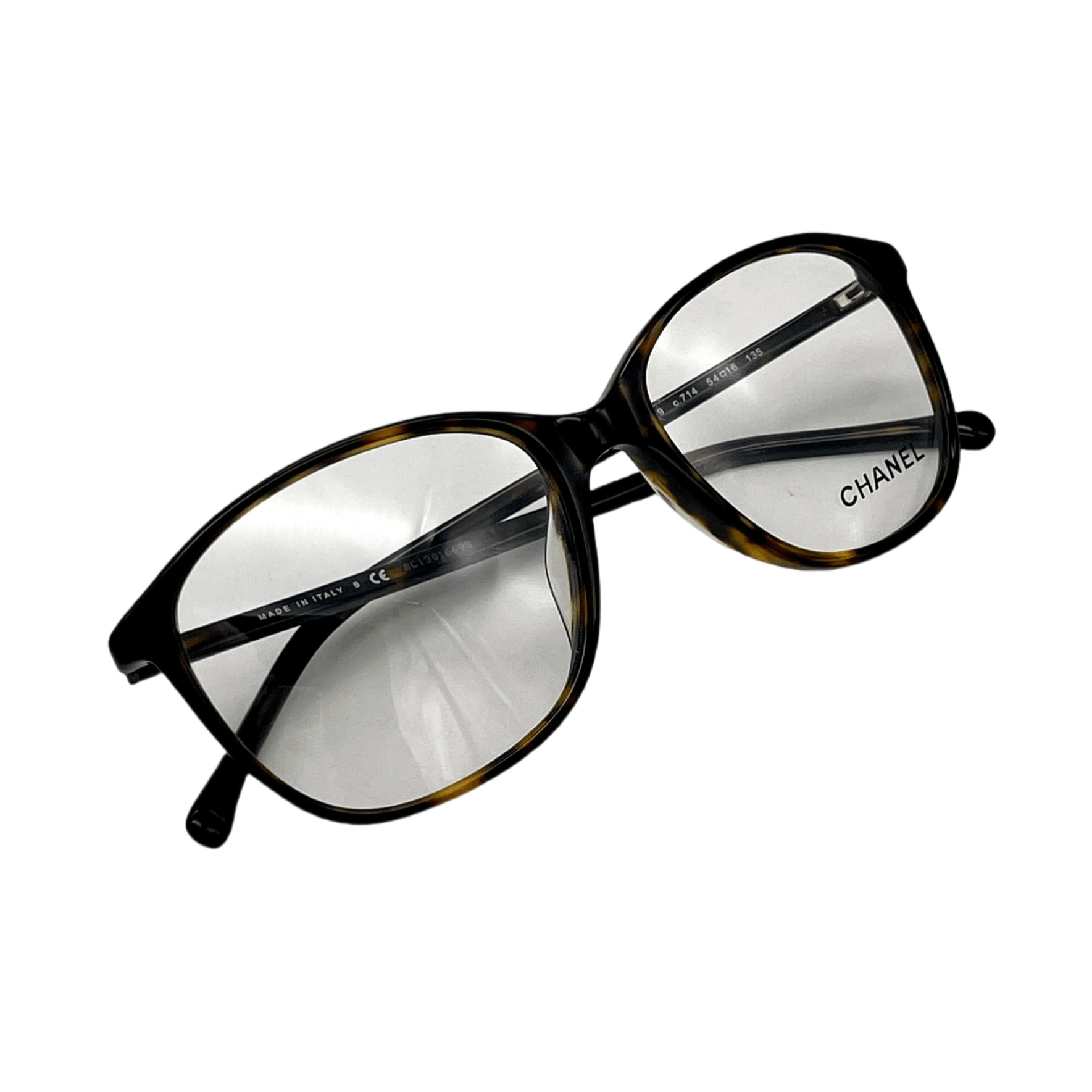 Chanel Chanel Cc Icon Tortoise Shell Glasses Size ONE SIZE - 4 Thumbnail