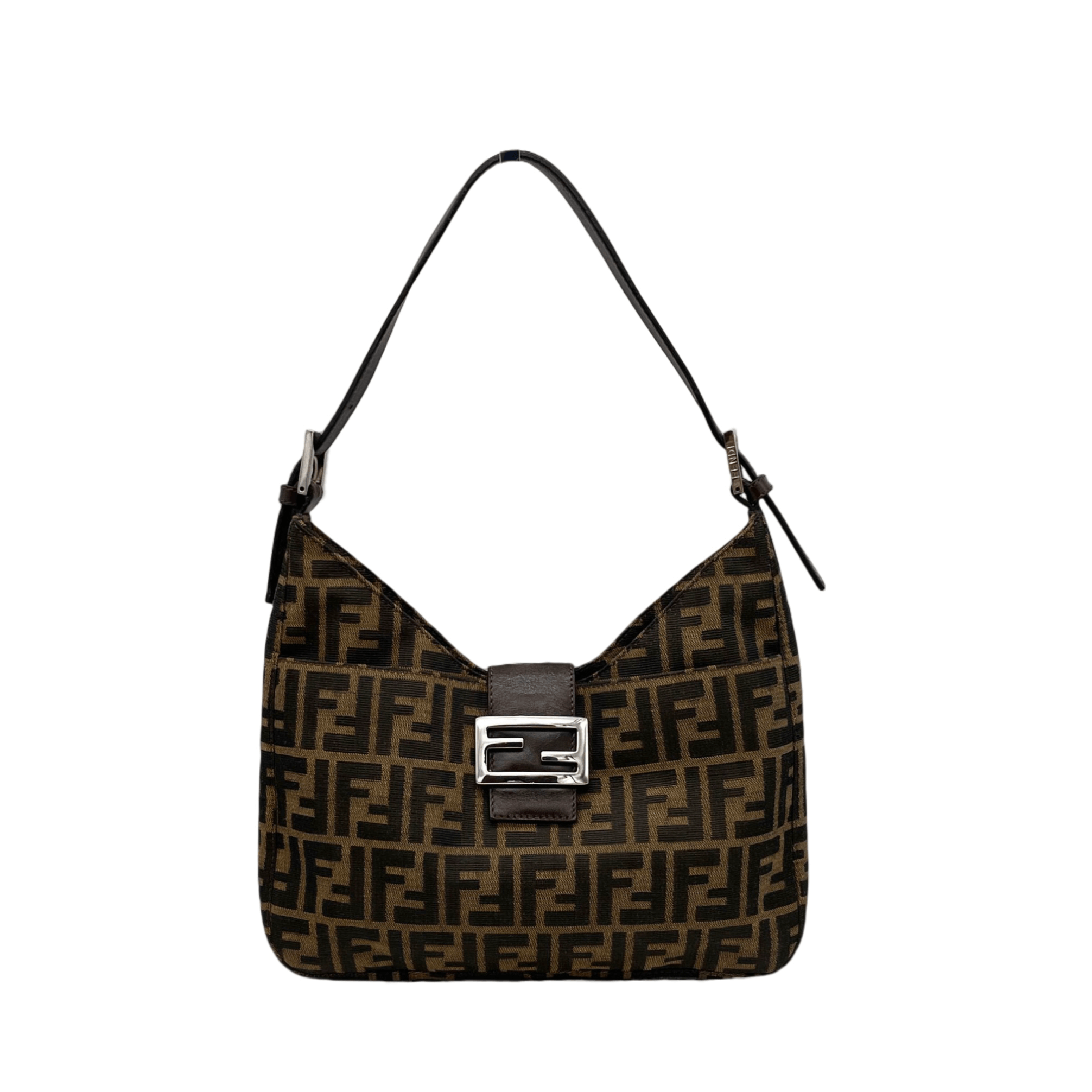 Fendi Fendi Zucca V-Shaped Mamma Bucket Shoulder Bag Size ONE SIZE - 4 Thumbnail