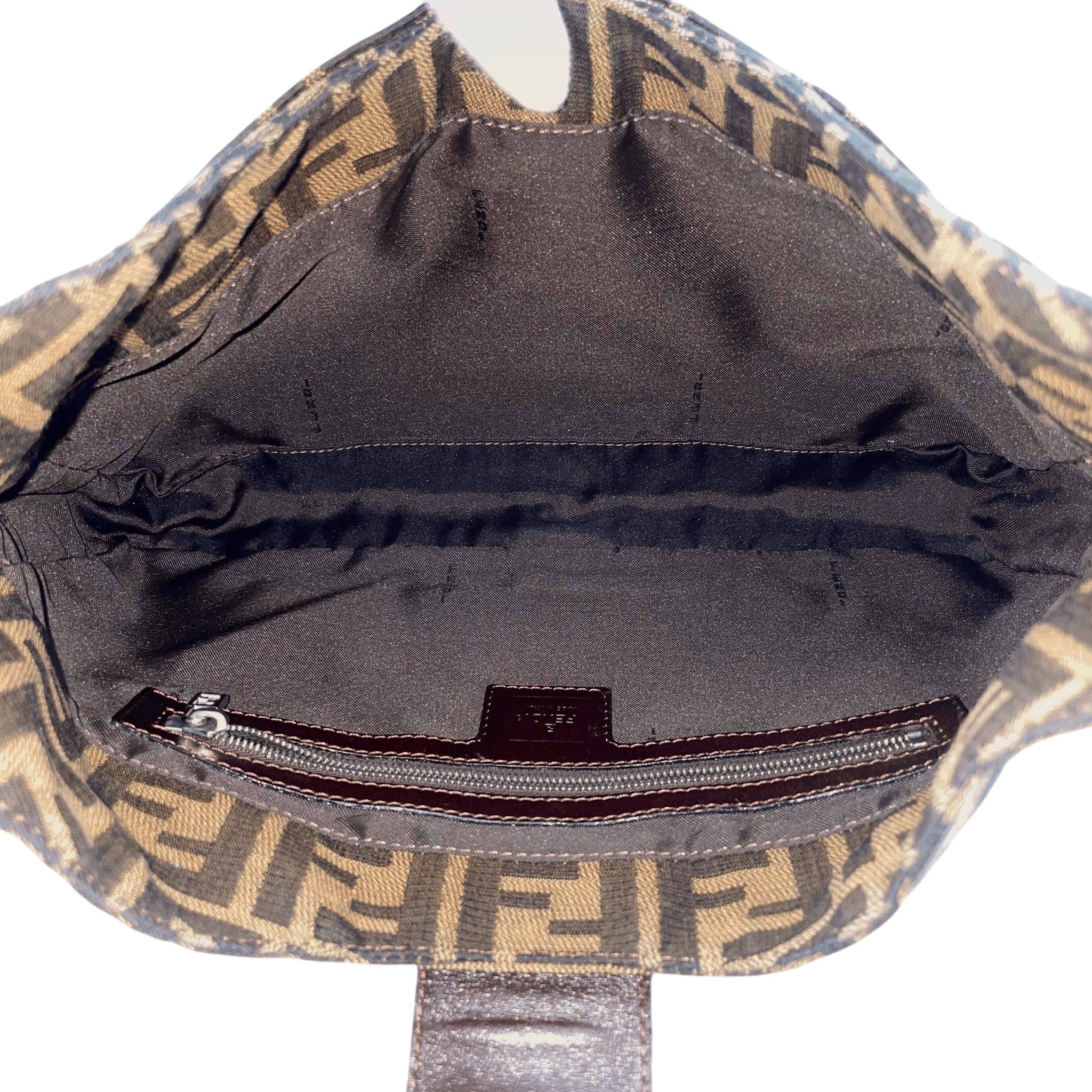 Fendi Fendi Zucca V-Shaped Mamma Bucket Shoulder Bag Size ONE SIZE - 10 Thumbnail