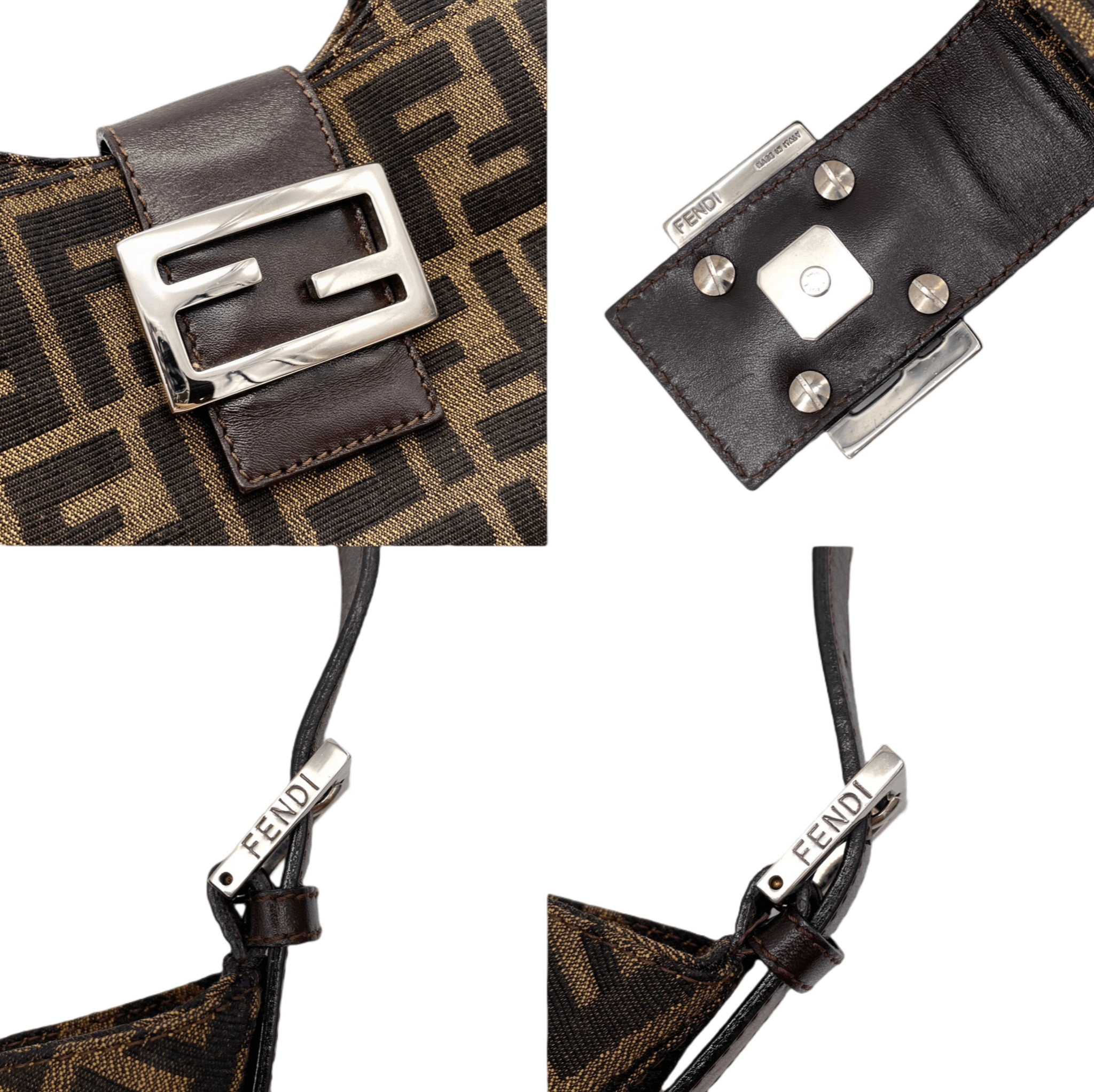 Fendi Fendi Zucca V-Shaped Mamma Bucket Shoulder Bag Size ONE SIZE - 5 Thumbnail
