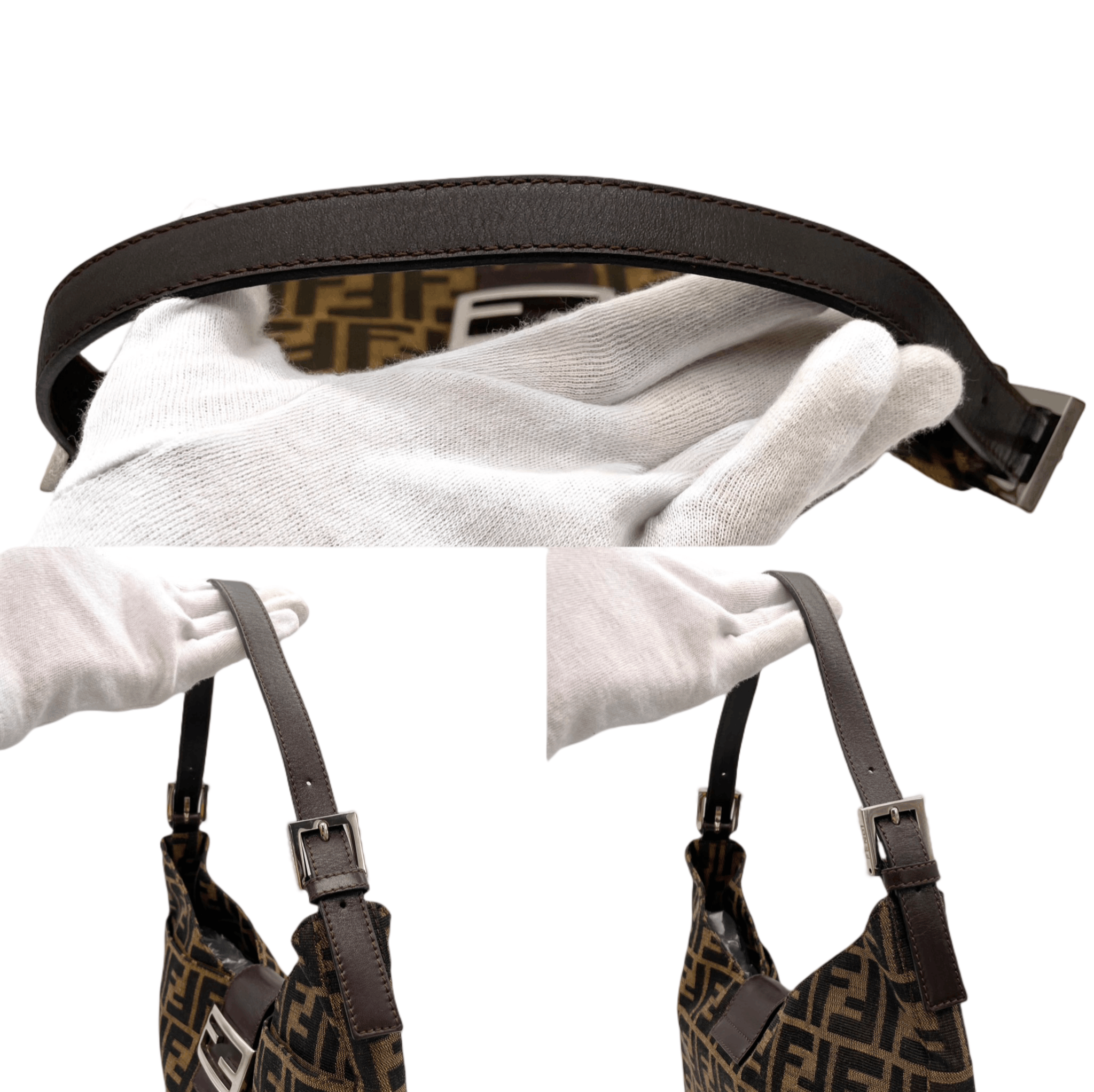 Fendi Fendi Zucca V-Shaped Mamma Bucket Shoulder Bag Size ONE SIZE - 7 Thumbnail