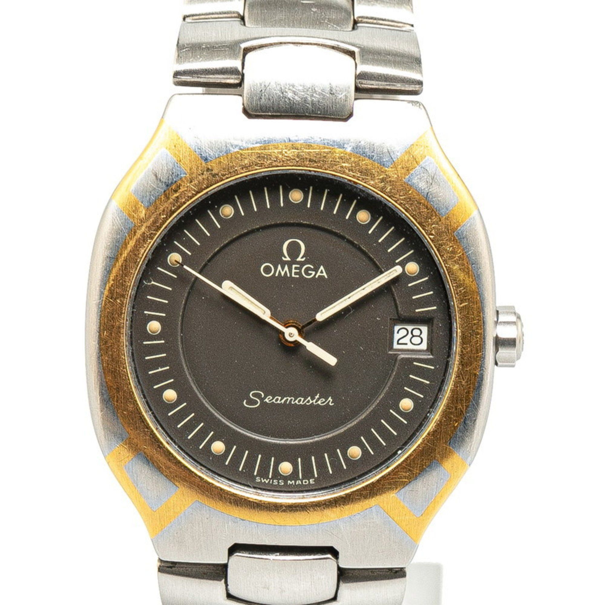 Omega OMEGA Seamaster Polaris Watch Quartz Grey Dial Stainless Steel Men's Size ONE SIZE - 2 Thumbnail