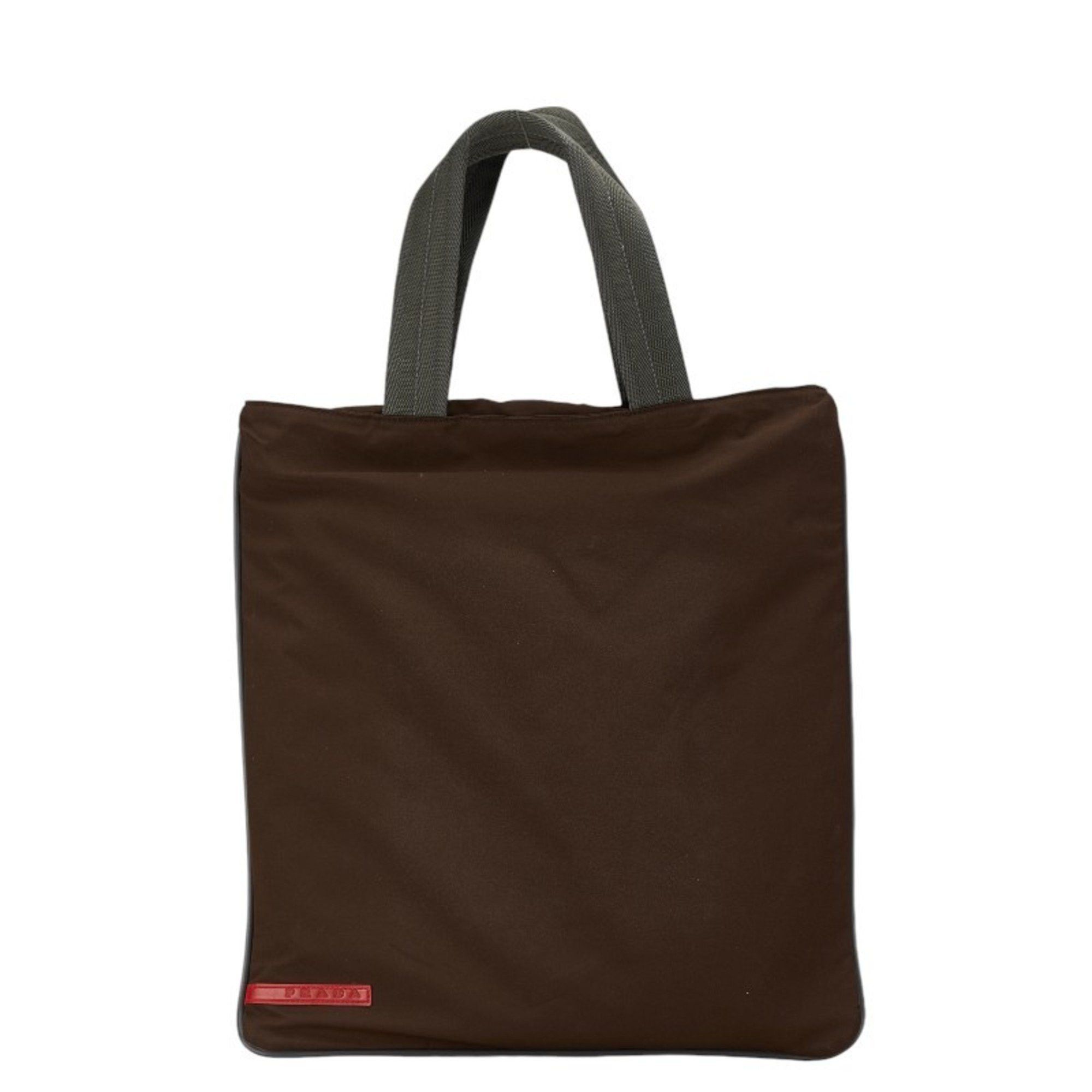 Prada Pradasports Prada Sport Tote Bag 4VA070 Brown Grey Nylon Men's PRADA Size ONE SIZE - 2 Thumbnail