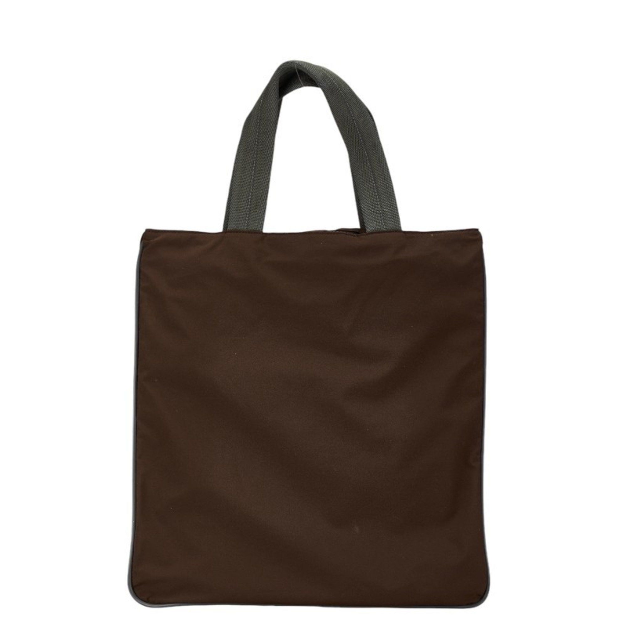 Prada Pradasports Prada Sport Tote Bag 4VA070 Brown Grey Nylon Men's PRADA Size ONE SIZE - 4 Thumbnail