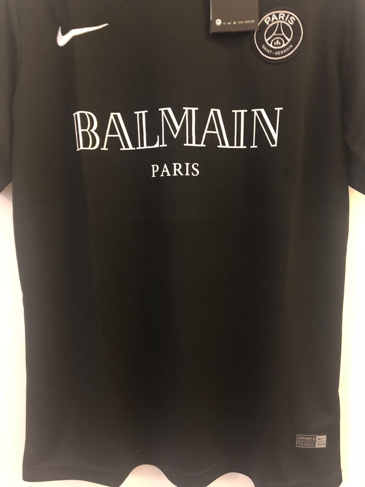 Nike balmain psg shirt best sale