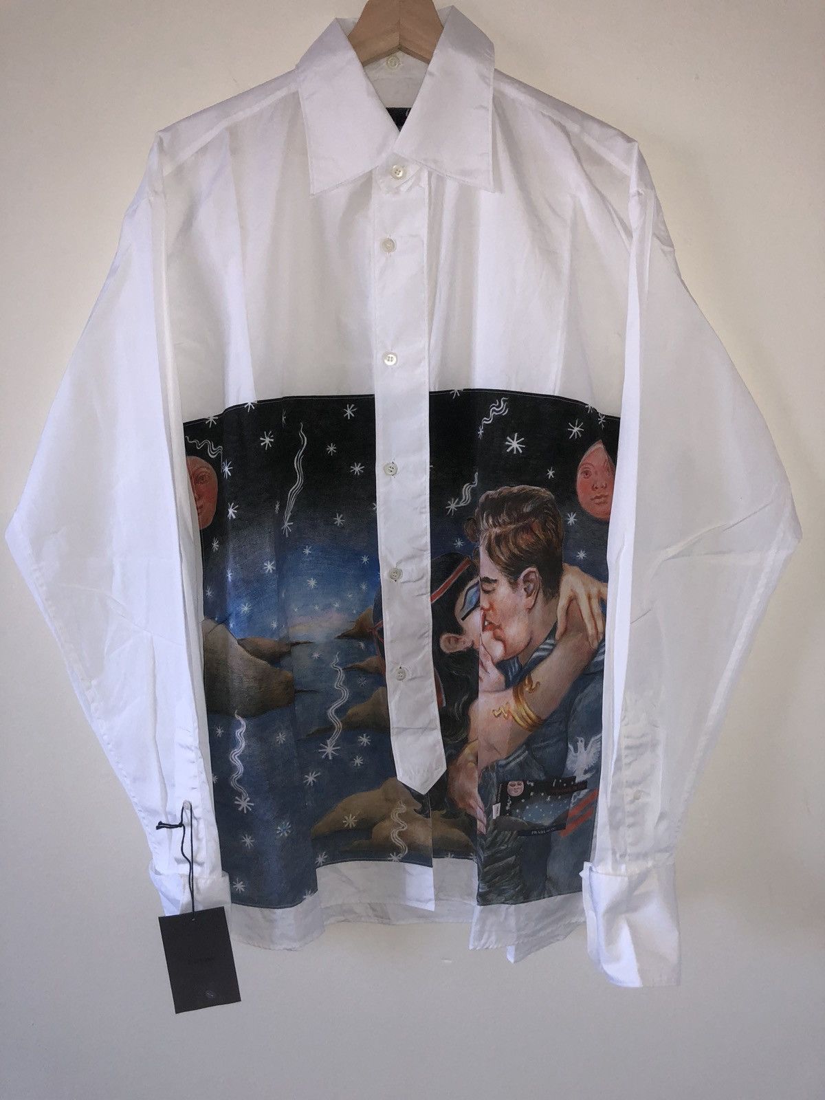 Prada BNWT FW16 Impossible True Love Prada Shirt As Seen On Kanye Grailed