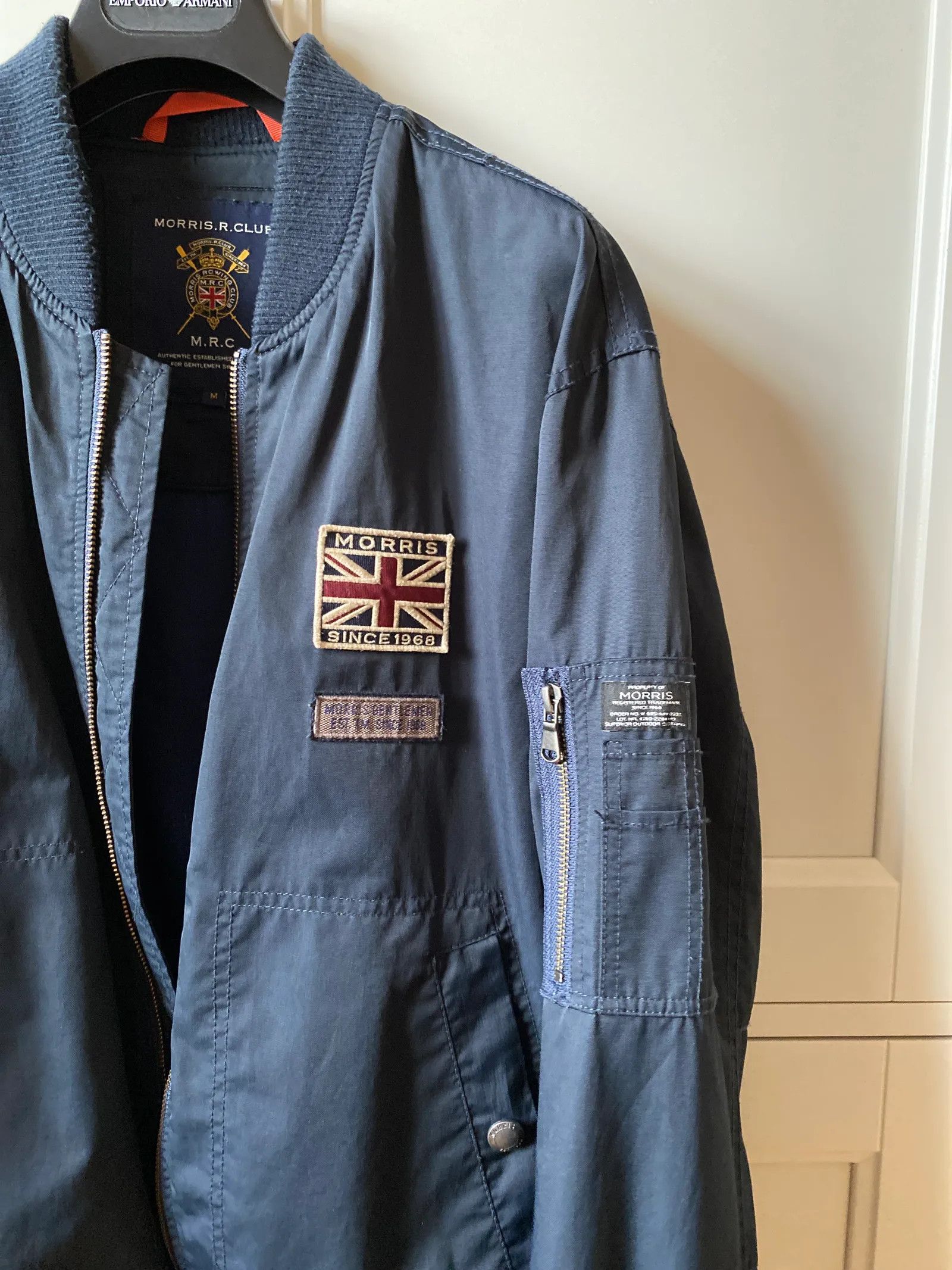 Morris barnes bomber jacket store