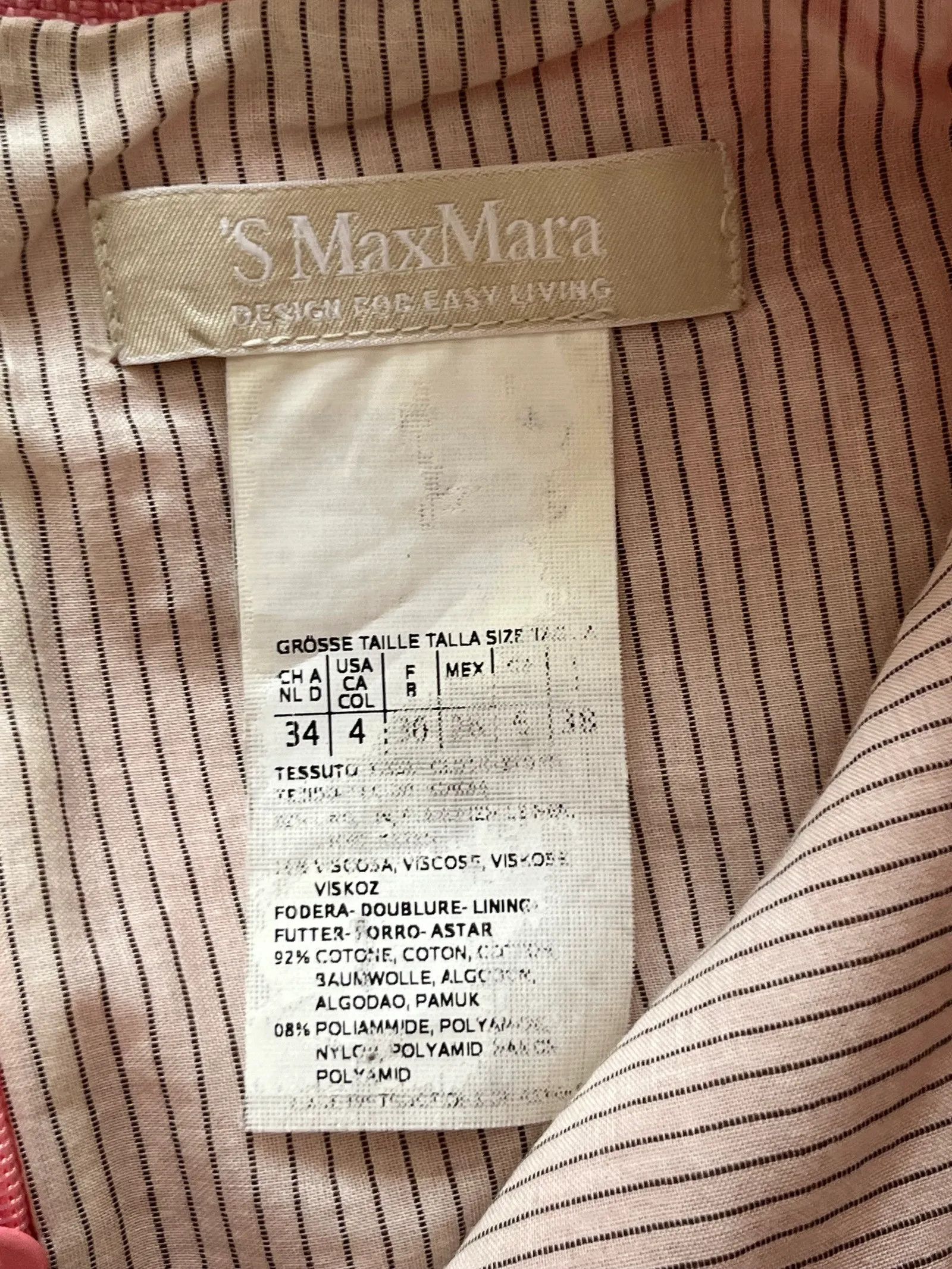 Max Mara Max Mara Dress Size S / US 4 / IT 40 - 2 Thumbnail