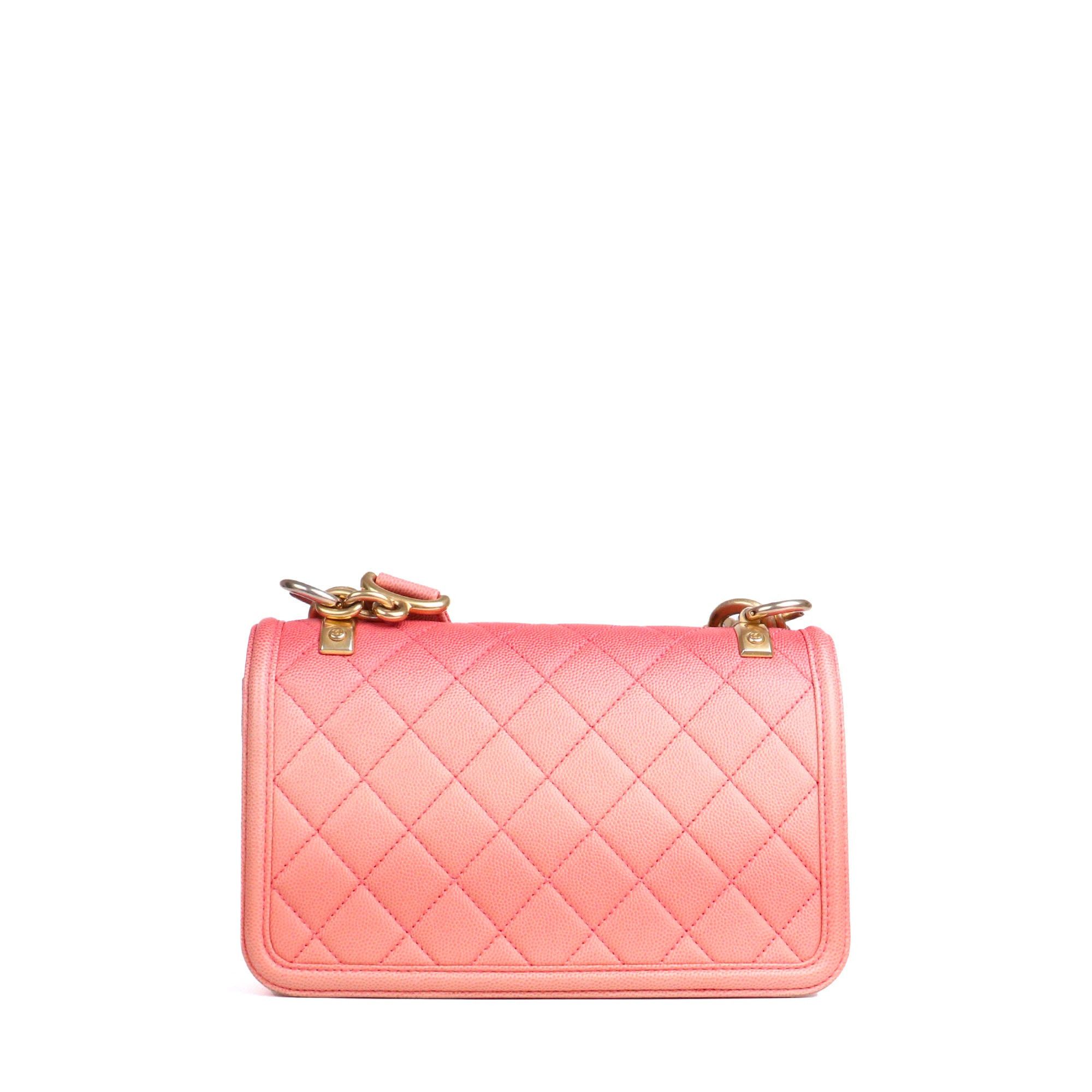 Chanel CHANEL - Chanel Sunset On The Sea shoulder bag in pink caviar leather Size ONE SIZE - 3 Thumbnail