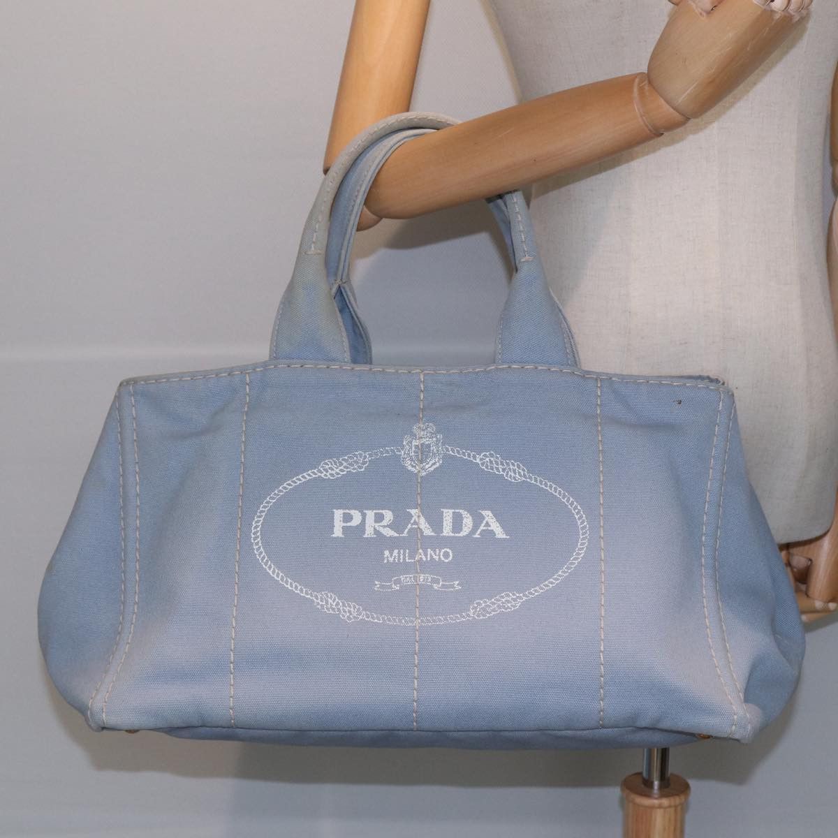 Prada Prada Canapa handbag Size ONE SIZE - 7 Thumbnail